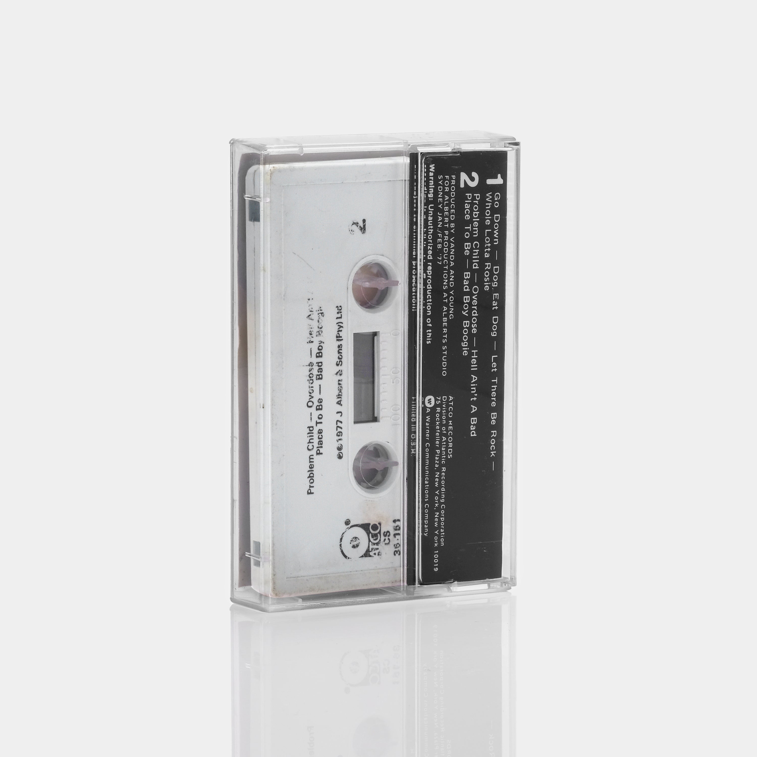 AC/DC - Let There Be Rock Cassette Tape