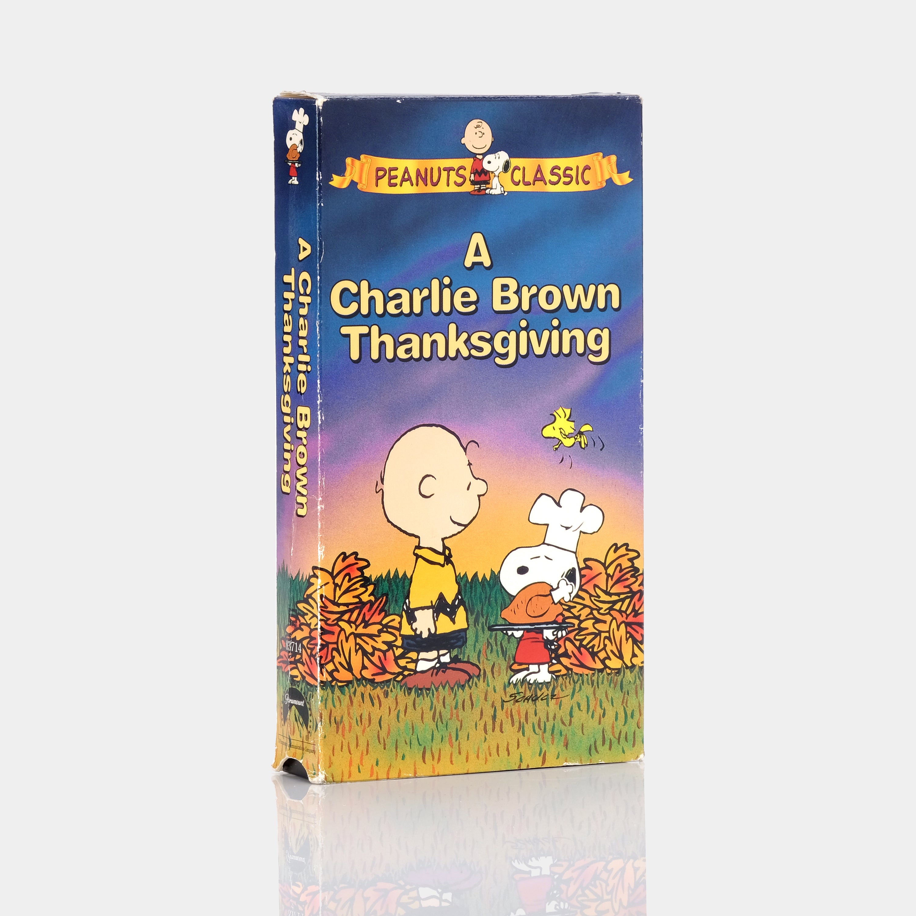 A Charlie Brown Thanksgiving VHS Tape