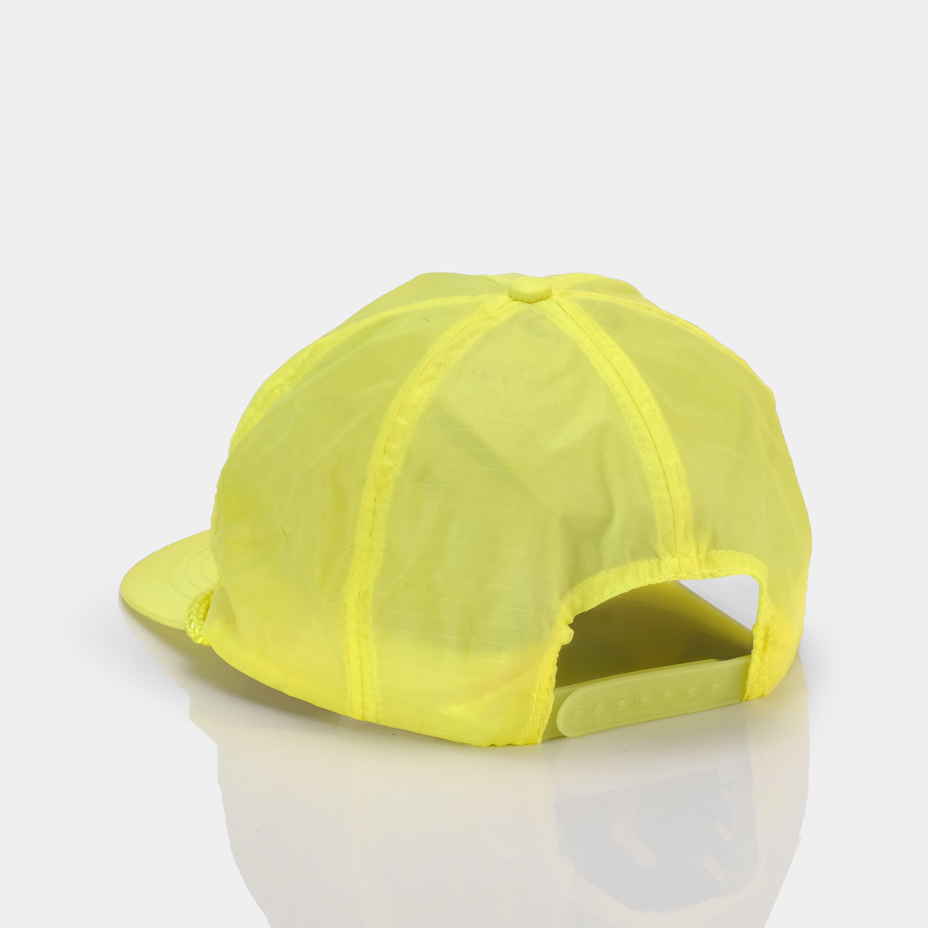 Vintage Polaroid Neon Yellow Cap