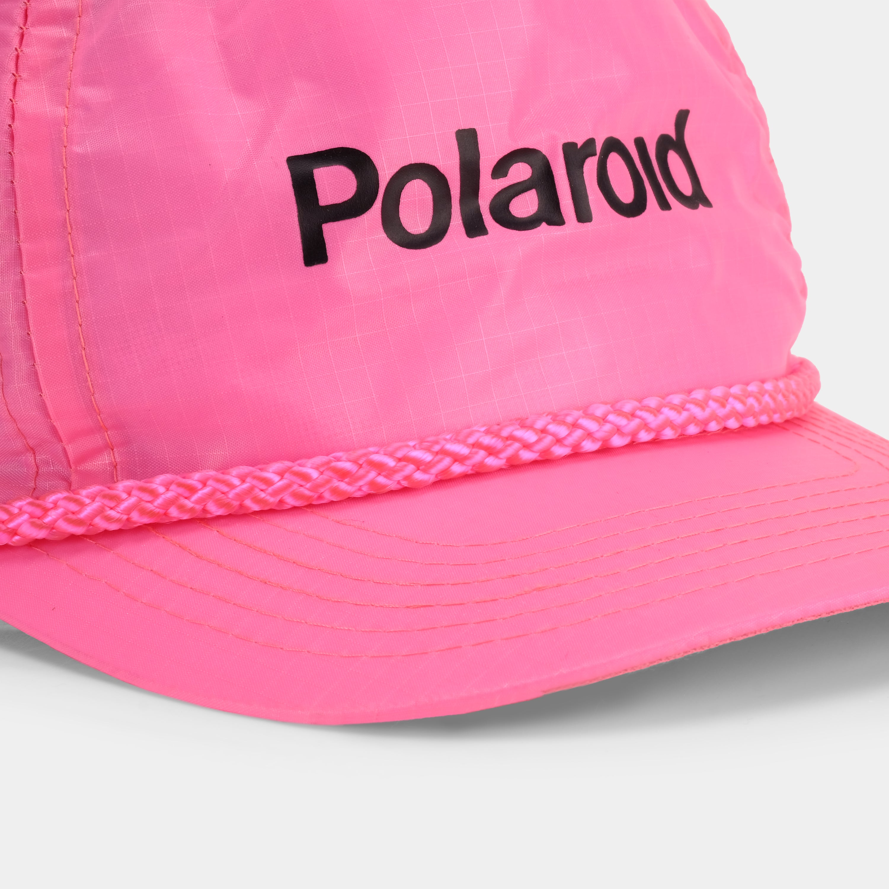 Vintage Polaroid Neon Pink Cap
