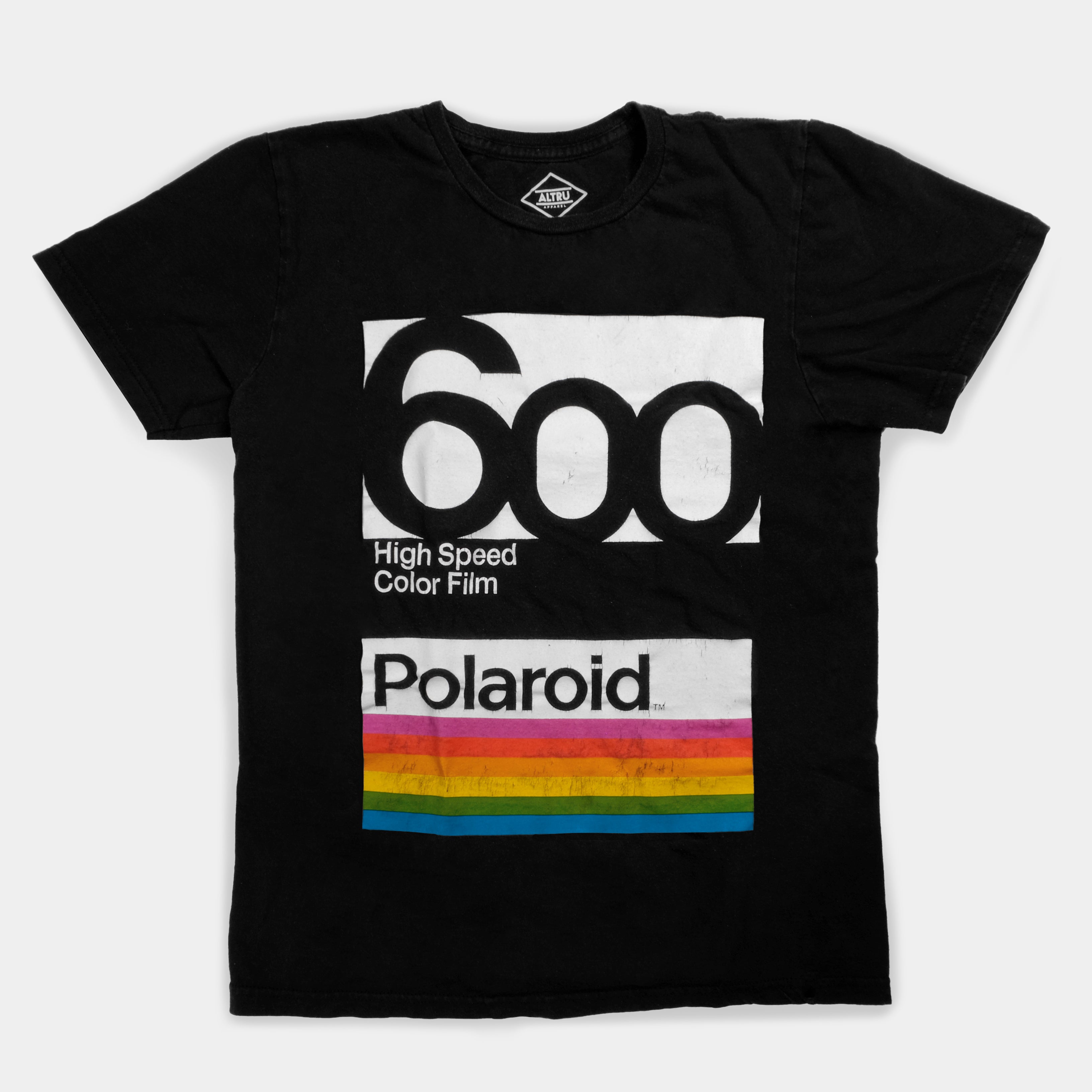 Altru Apparel Polaroid 600 Black T-Shirt