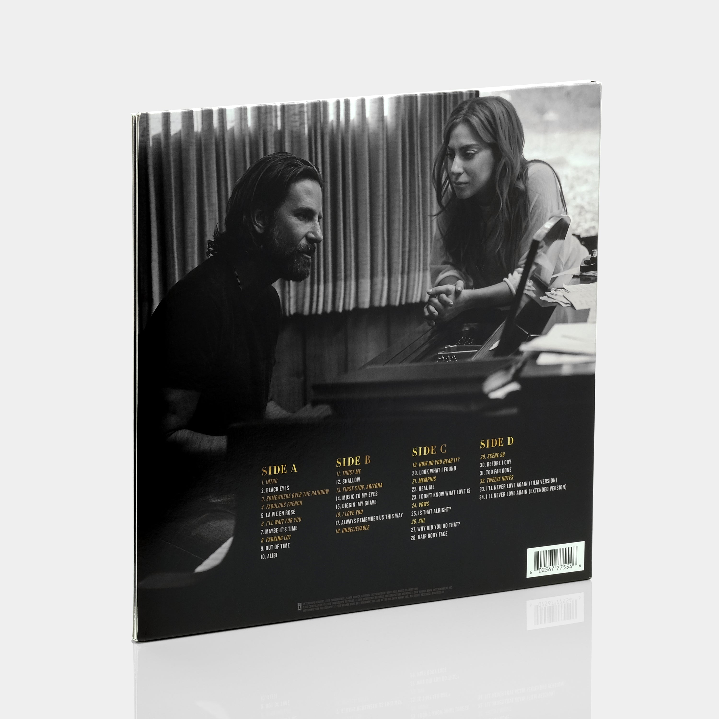 A Star is Born (Original Motion Picture Soundtrack) 2xLP Vinyl Record