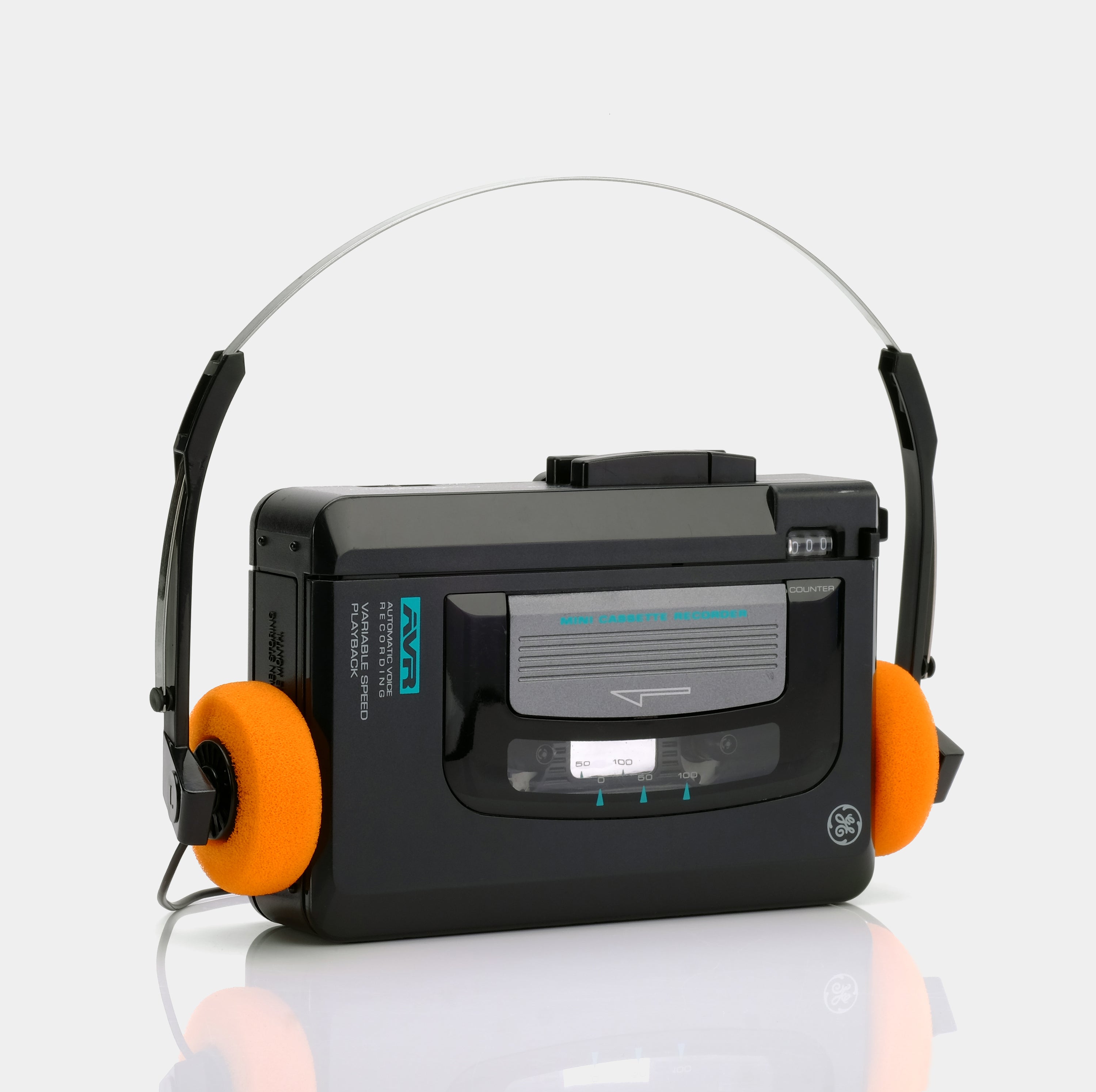 General Electric 3-5366A Portable Cassette Player/Recorder