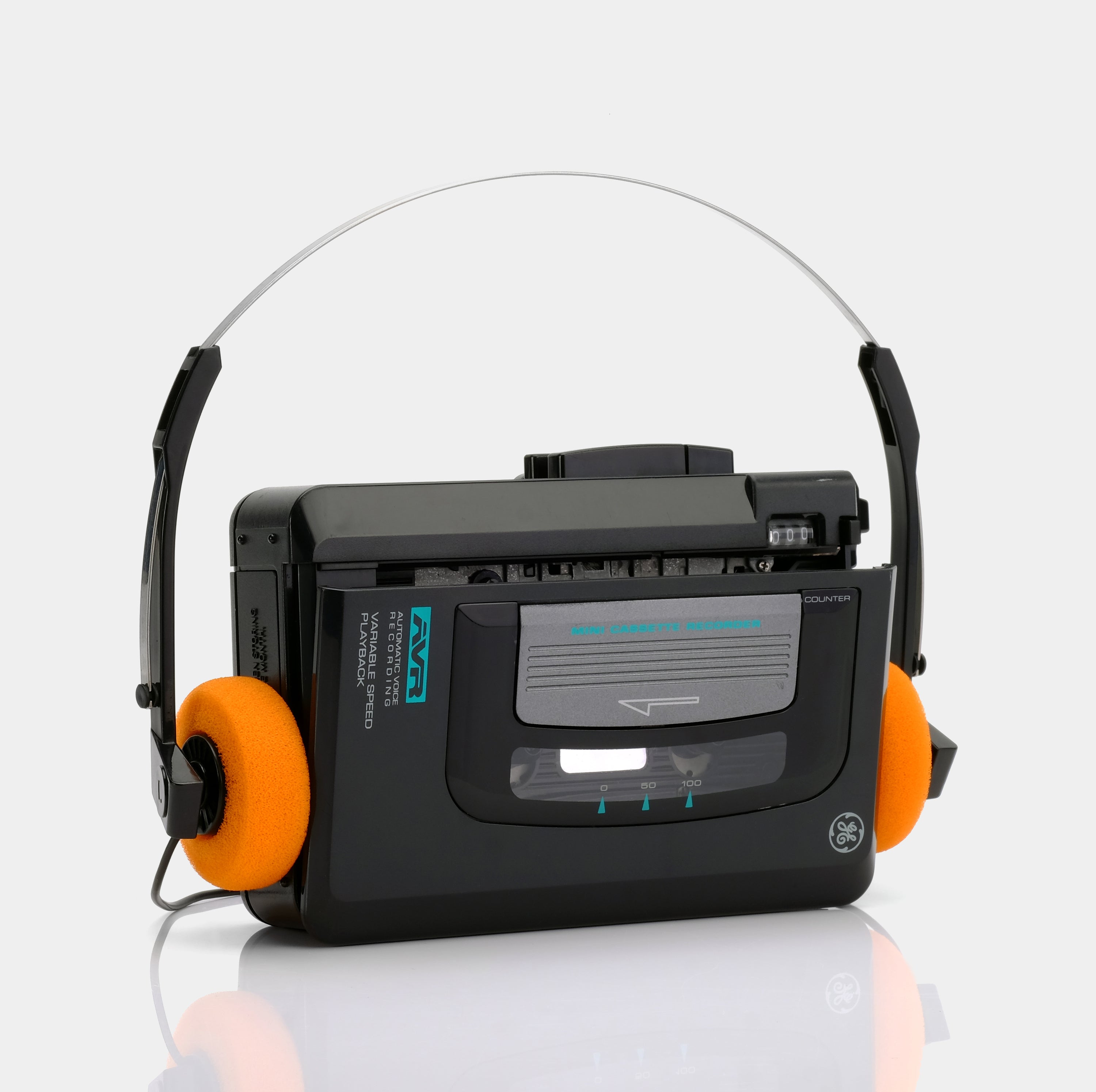 General Electric 3-5366A Portable Cassette Player/Recorder