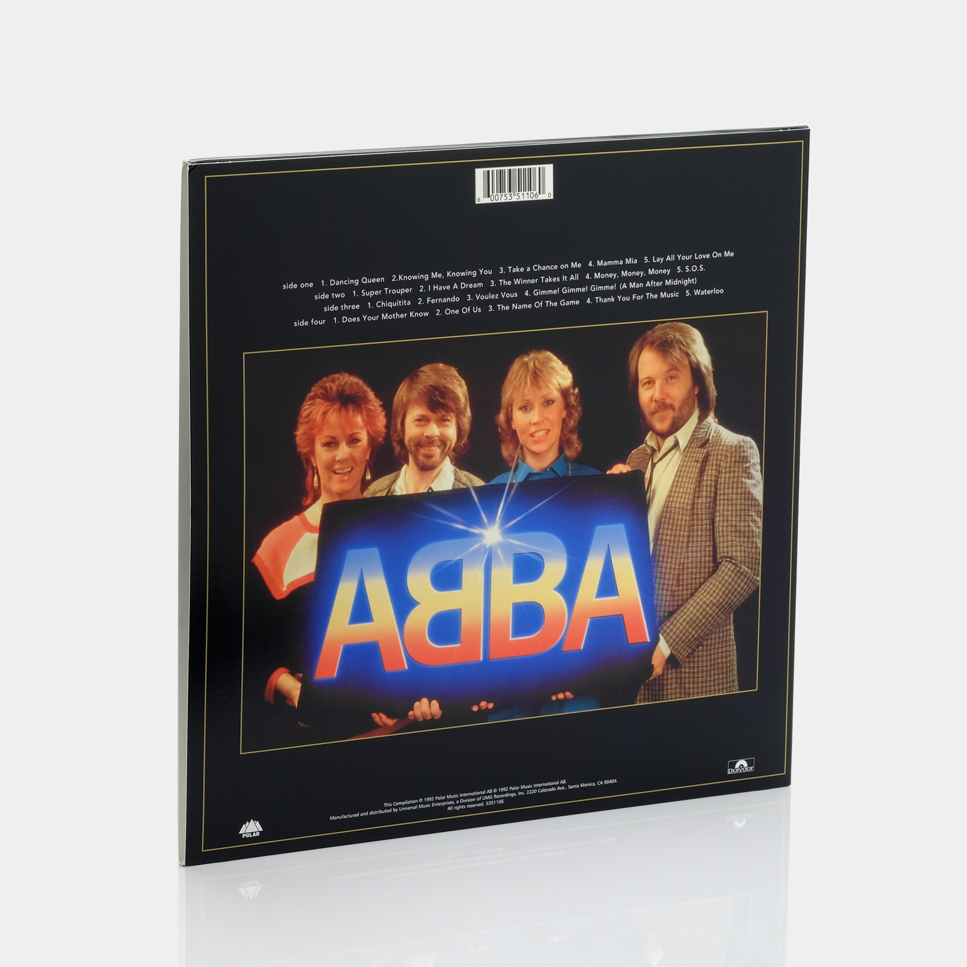 ABBA - Gold Greatest Hits 2xLP Vinyl Record