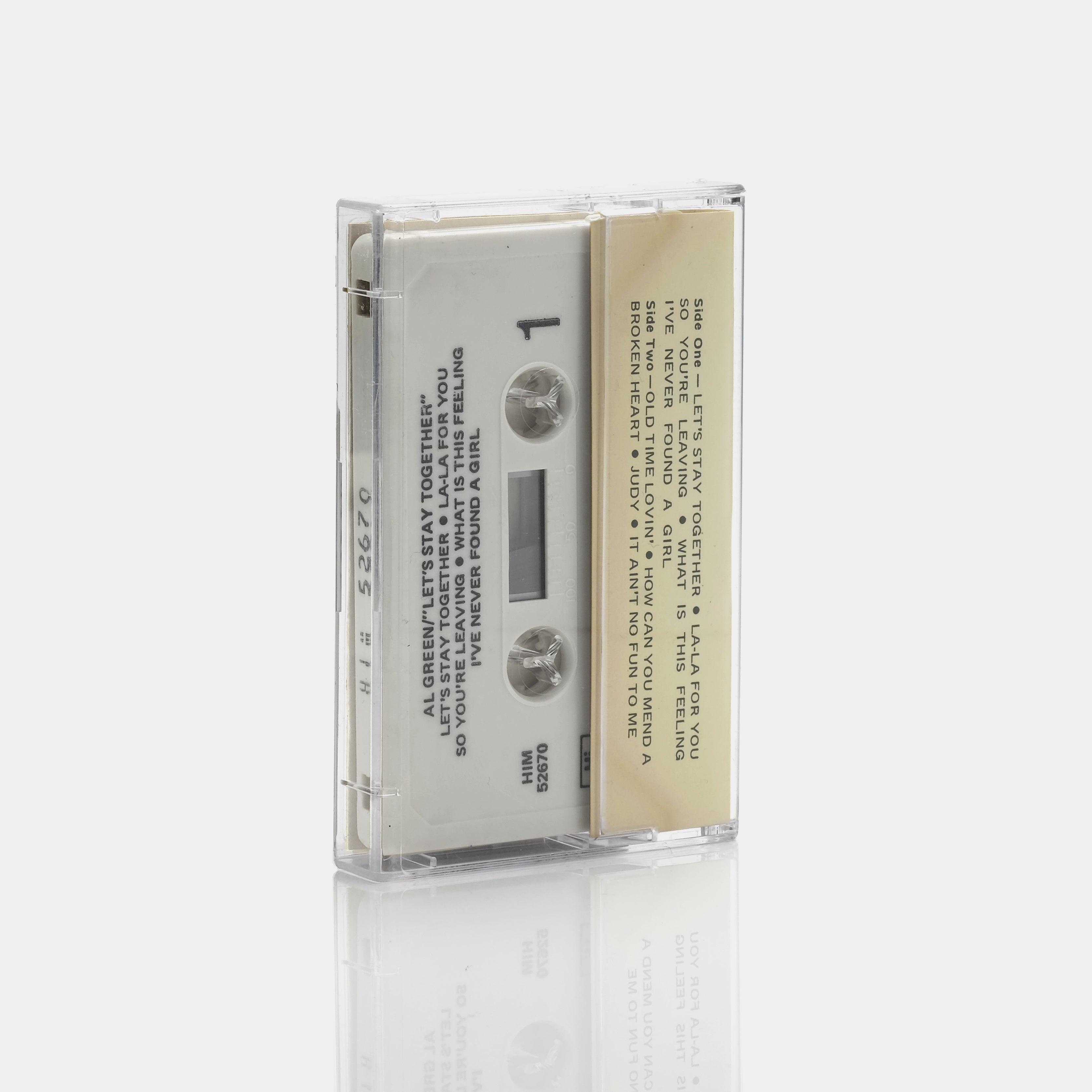 Al Green - Let's Stay Together Cassette Tape