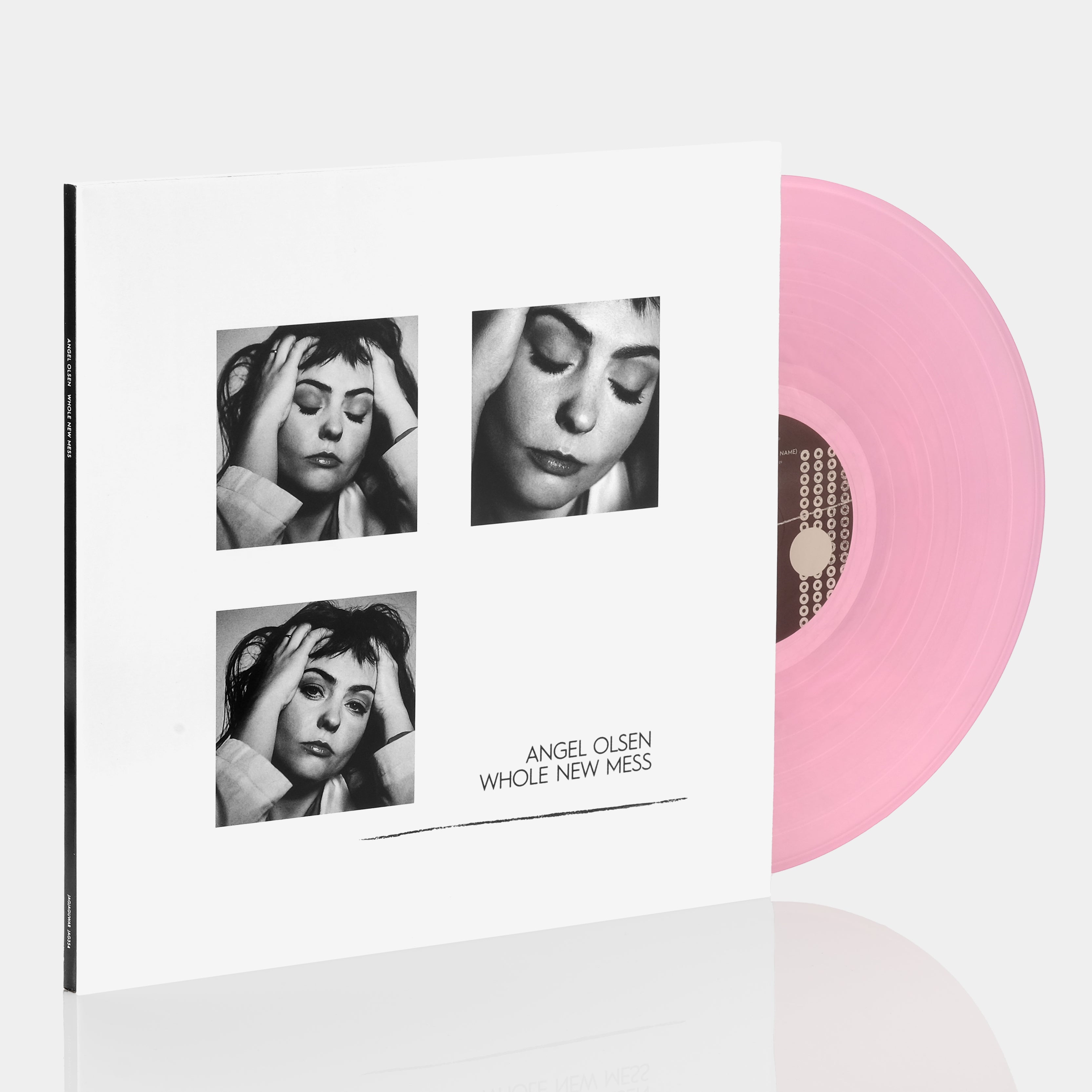 Angel Olsen - Whole New Mess LP Pink Glass Vinyl Record