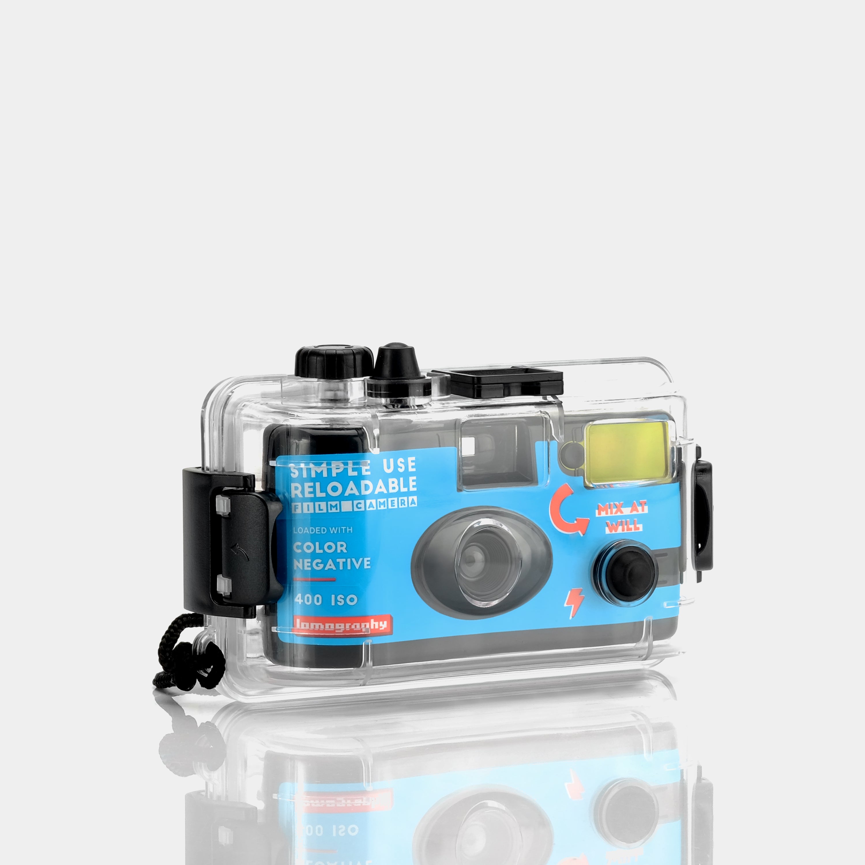 Lomography Analogue Aqua Underwater Simple Use 35mm Point and Shoot Film Camera