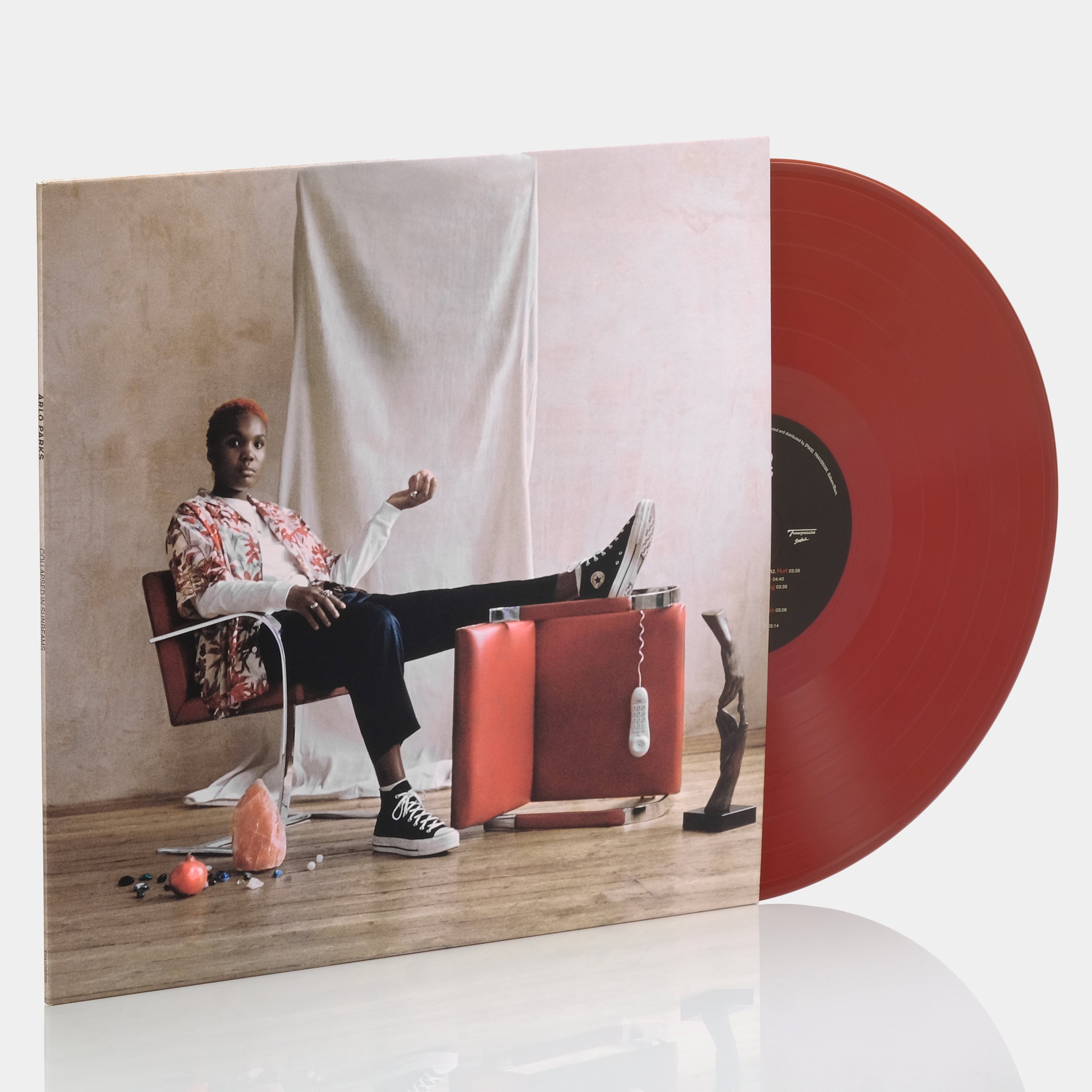 Arlo Parks - Collapsed In Sunbeams LP Deep Red Vinyl Record