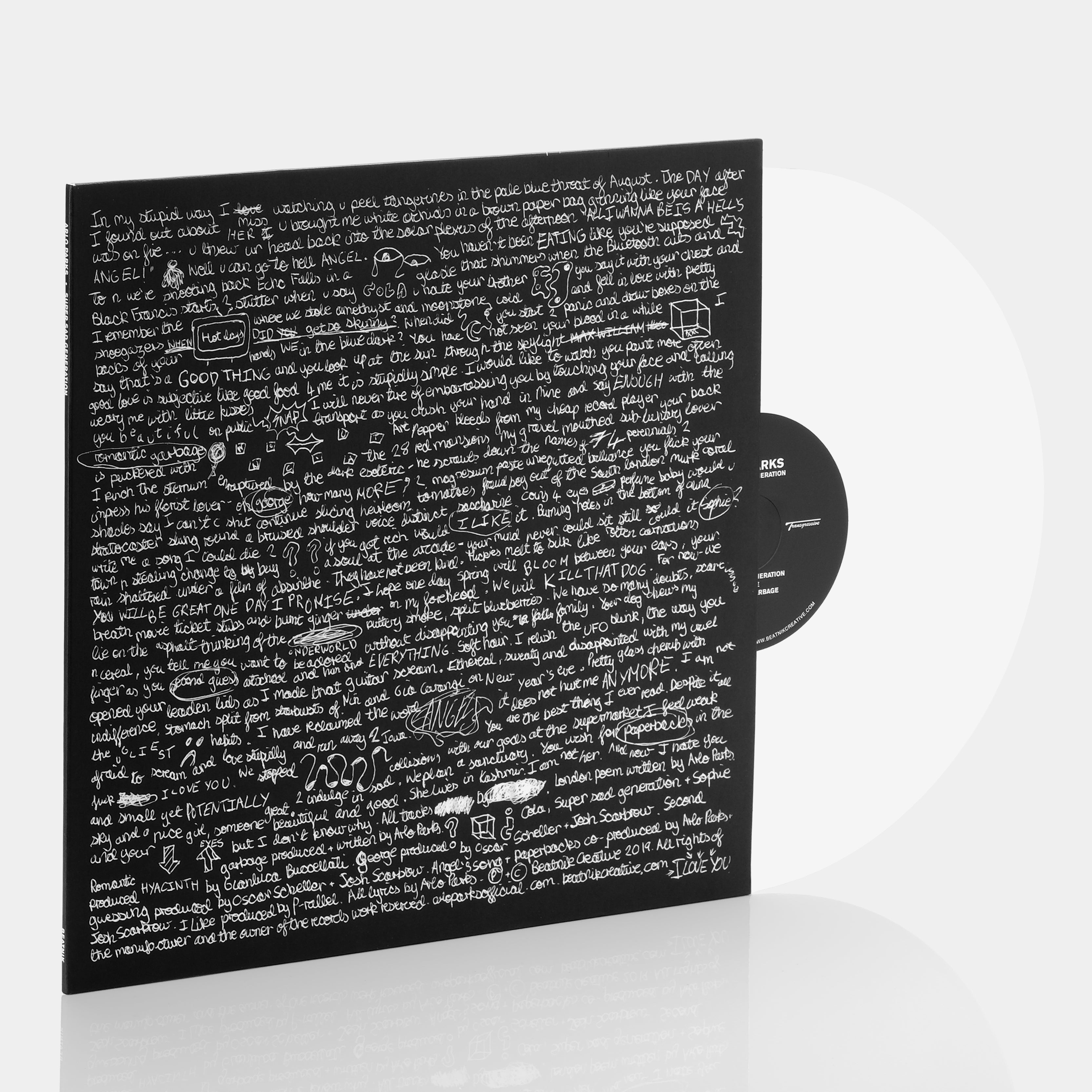 Arlo Parks - Super Sad Generation LP White Vinyl Record