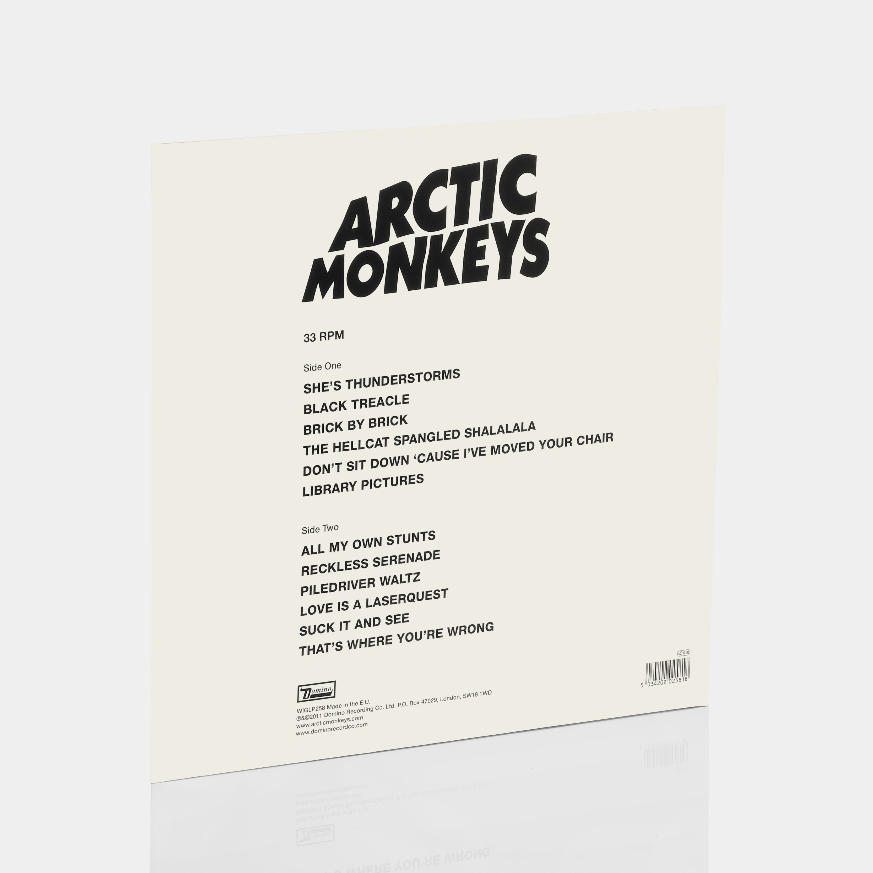 Arctic Monkeys - Suck It and See LP Vinyl Record