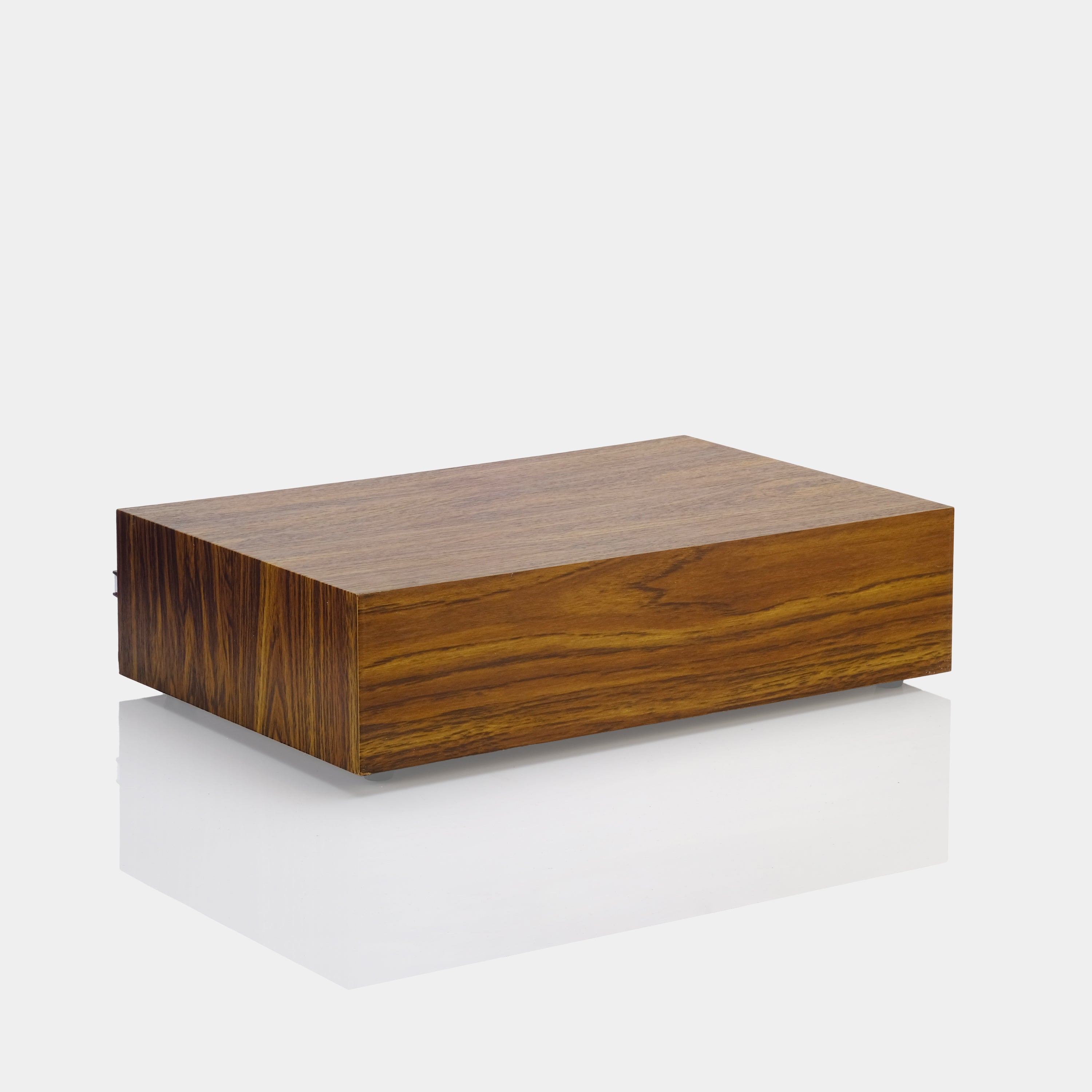 Wood Veneer Cassette Tape Storage Drawers (B-Grade)