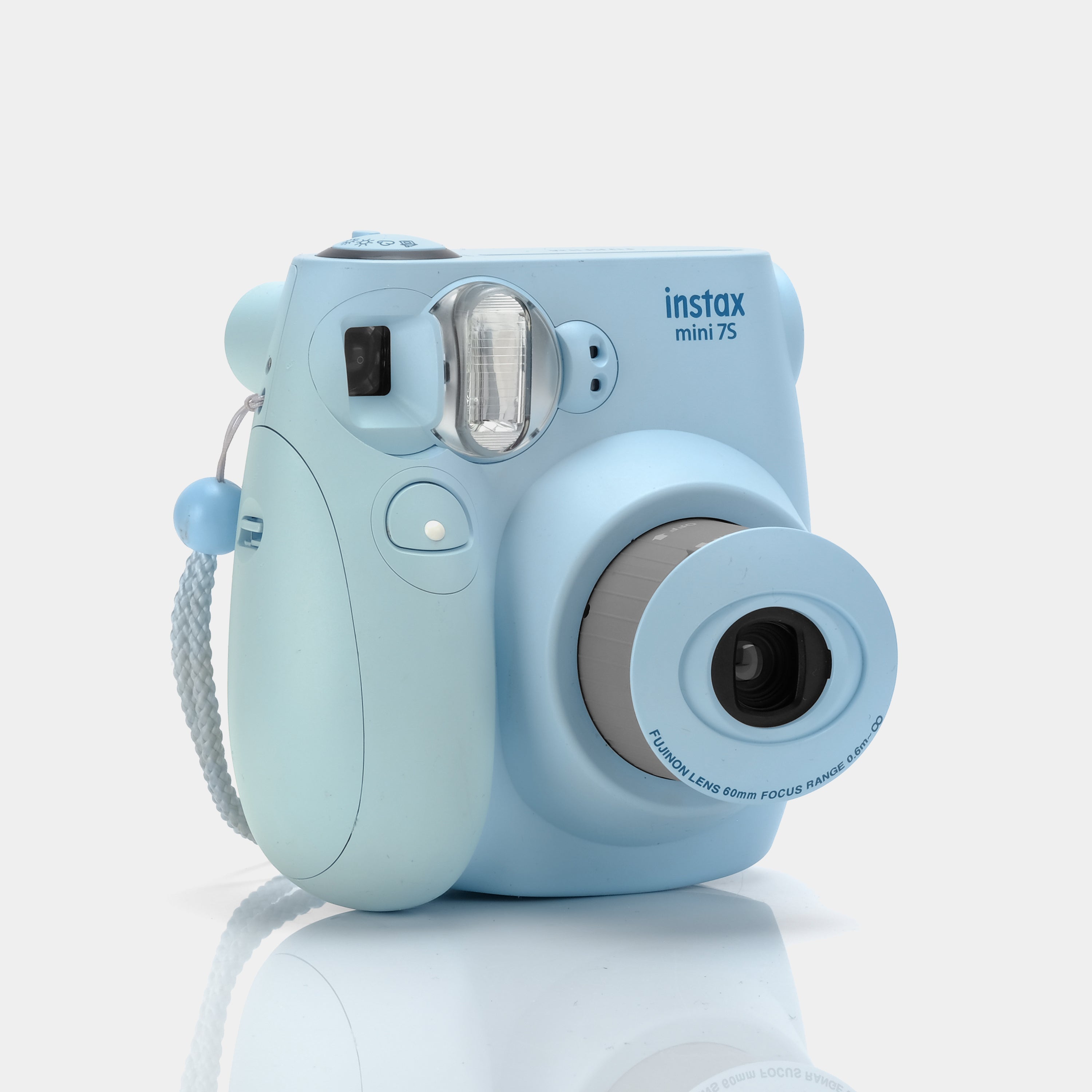 Fujifilm Instax Mini 7S Blue Instant Film Camera Refurbished (B-Grad