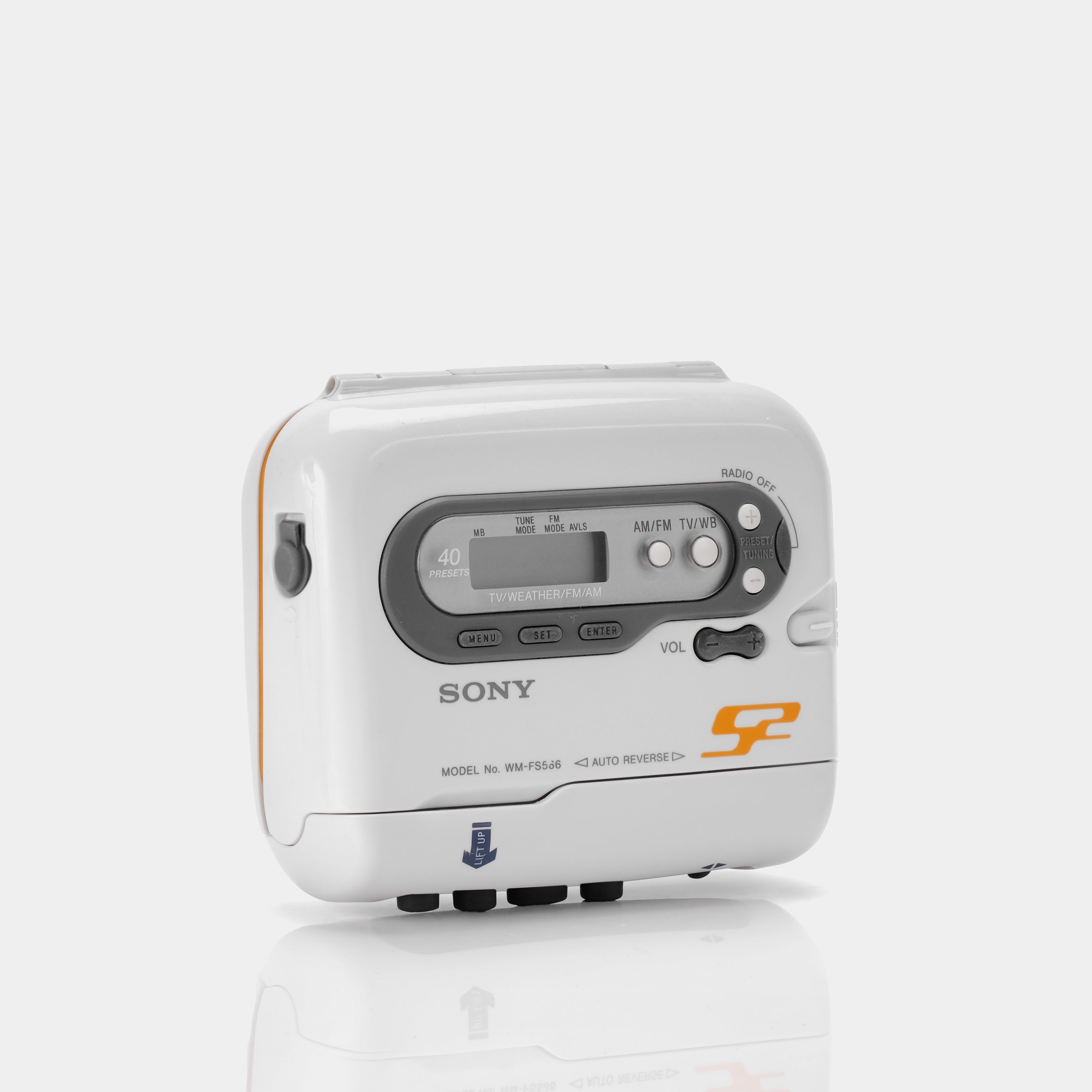 Sony Sports Walkman WM-FS566 TV/AM/FM Portable Cassette Player (B-Grade)