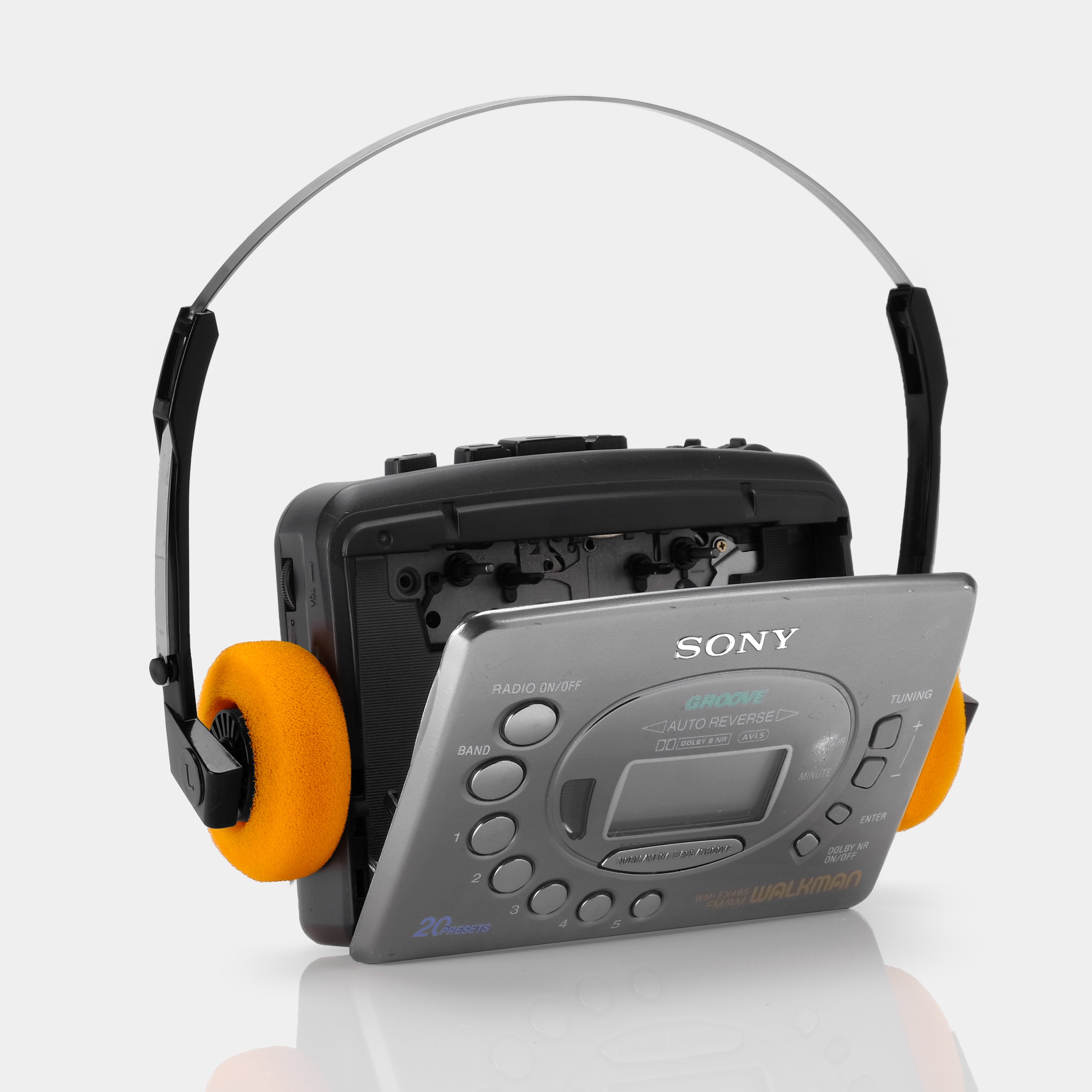 Sony Walkman Groove WM-FX465 AM/FM Portable Cassette Player (B-Grade)