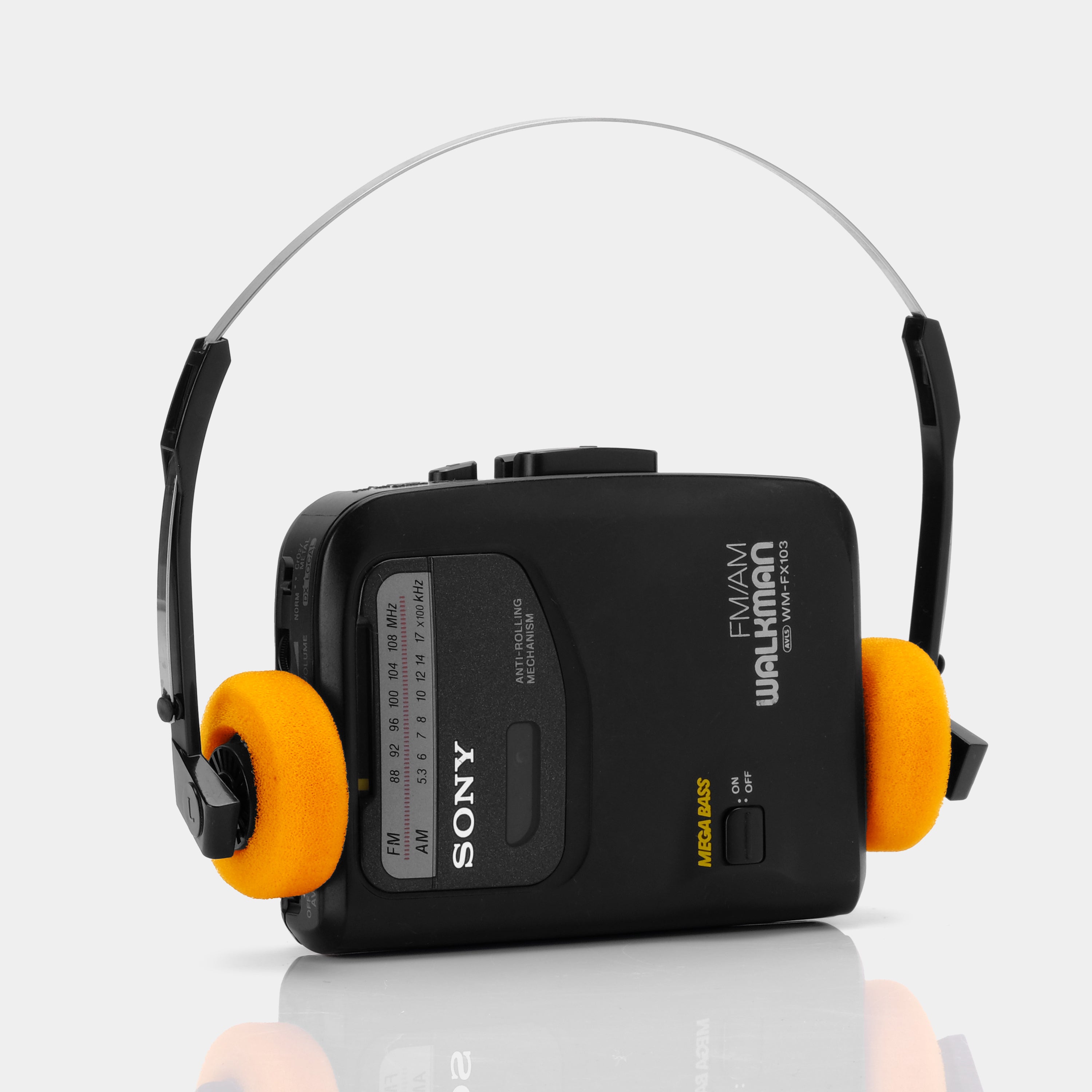 Sony Walkman WM-FX103 AM/FM Portable Cassette Player (B-Grade)