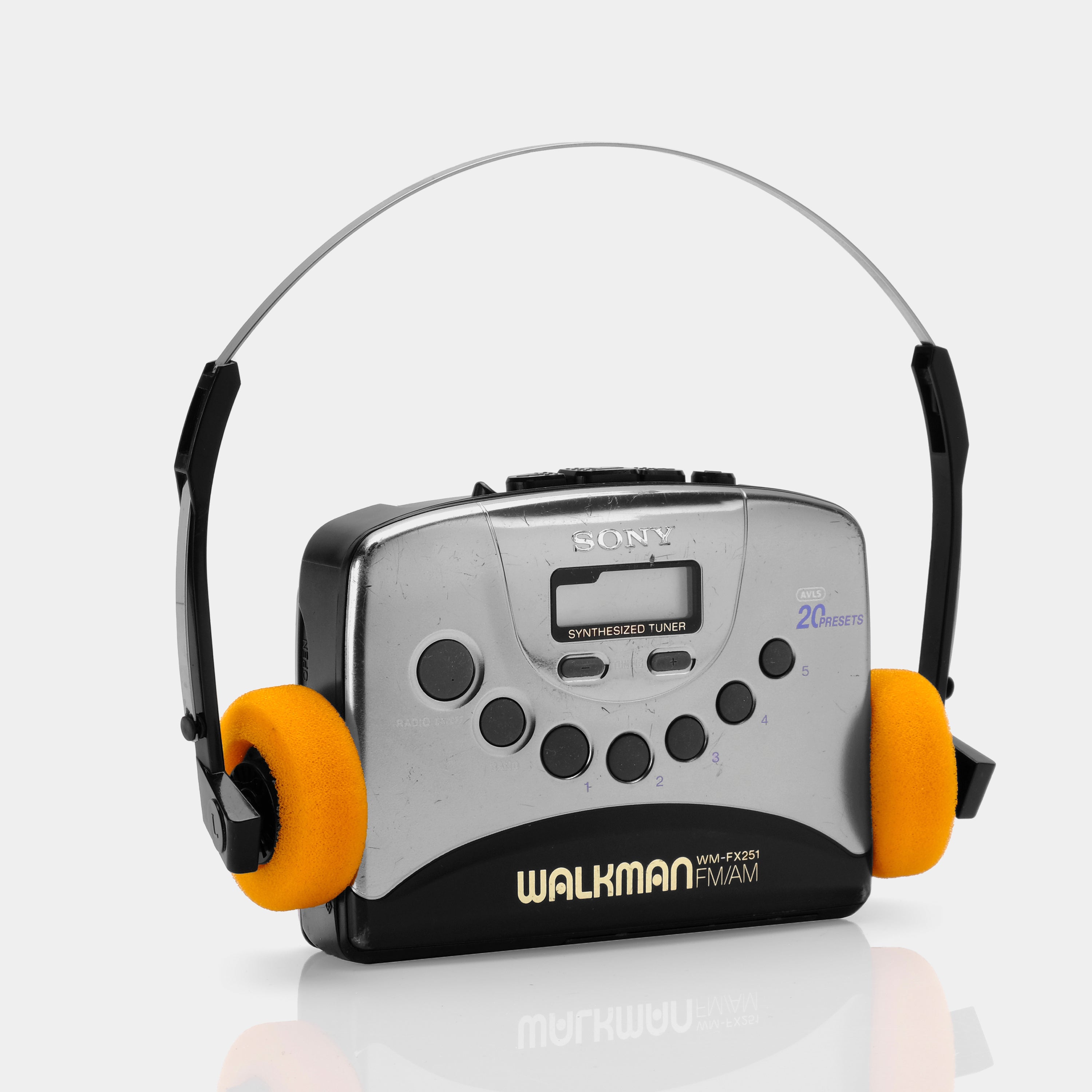 Sony Walkman WM-FX251 AM/FM Portable Cassette Player (B-Grade)