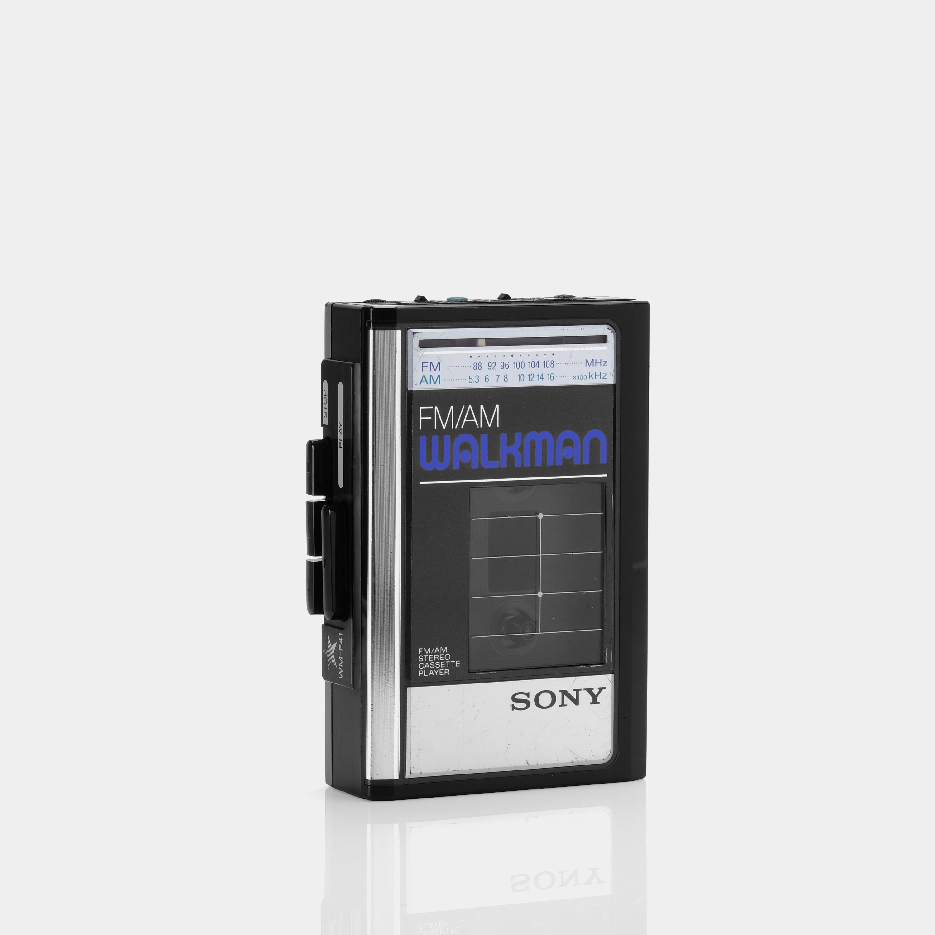 Sony Walkman WM-F41 Portable Cassette Player (B-Grade)