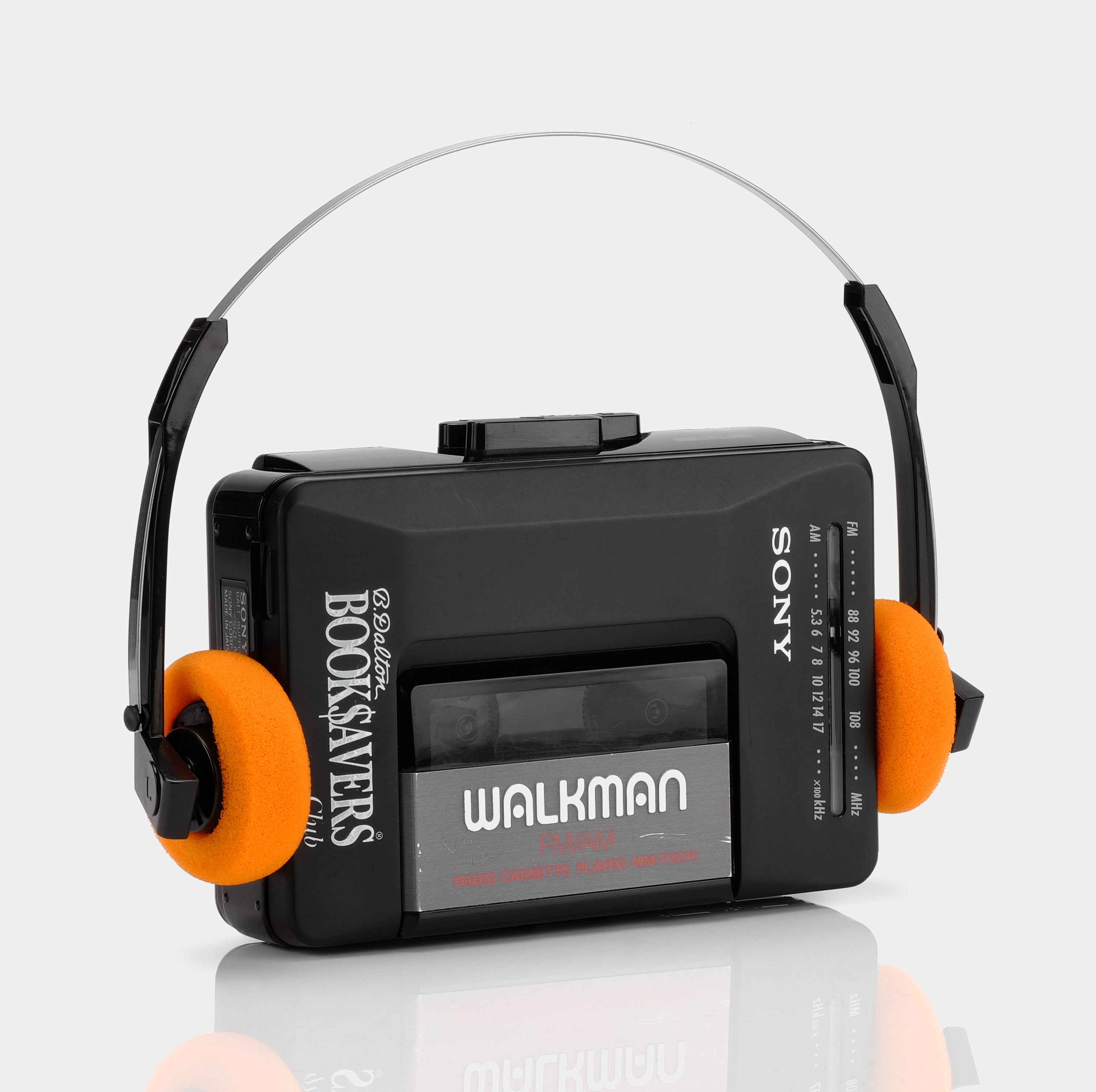 Sony Walkman WM-F2015 B. Dalton Booksavers Club Promo AM/FM Portable Cassette Player