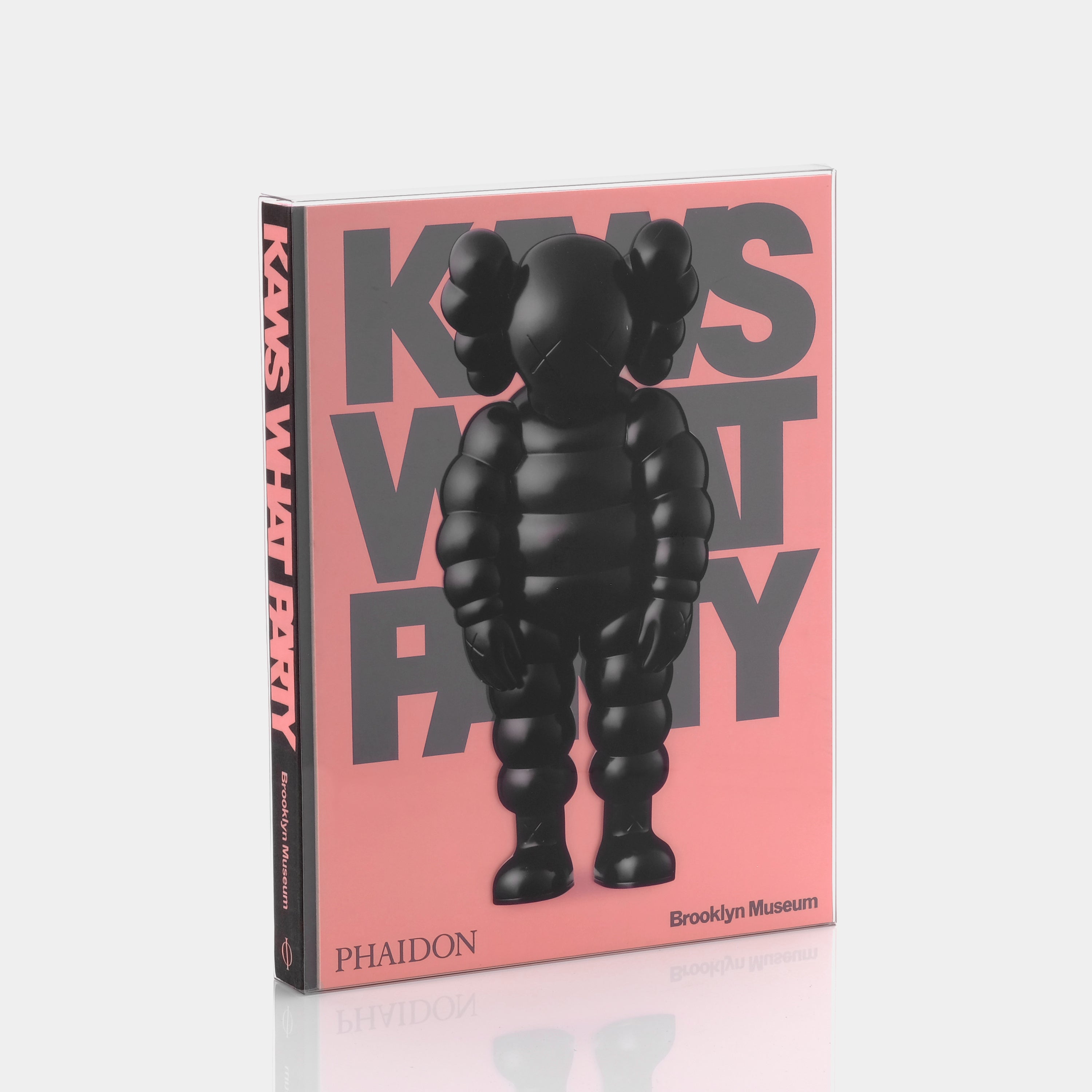 KAWS: WHAT PARTY (Black on Pink edition) Phaidon Book