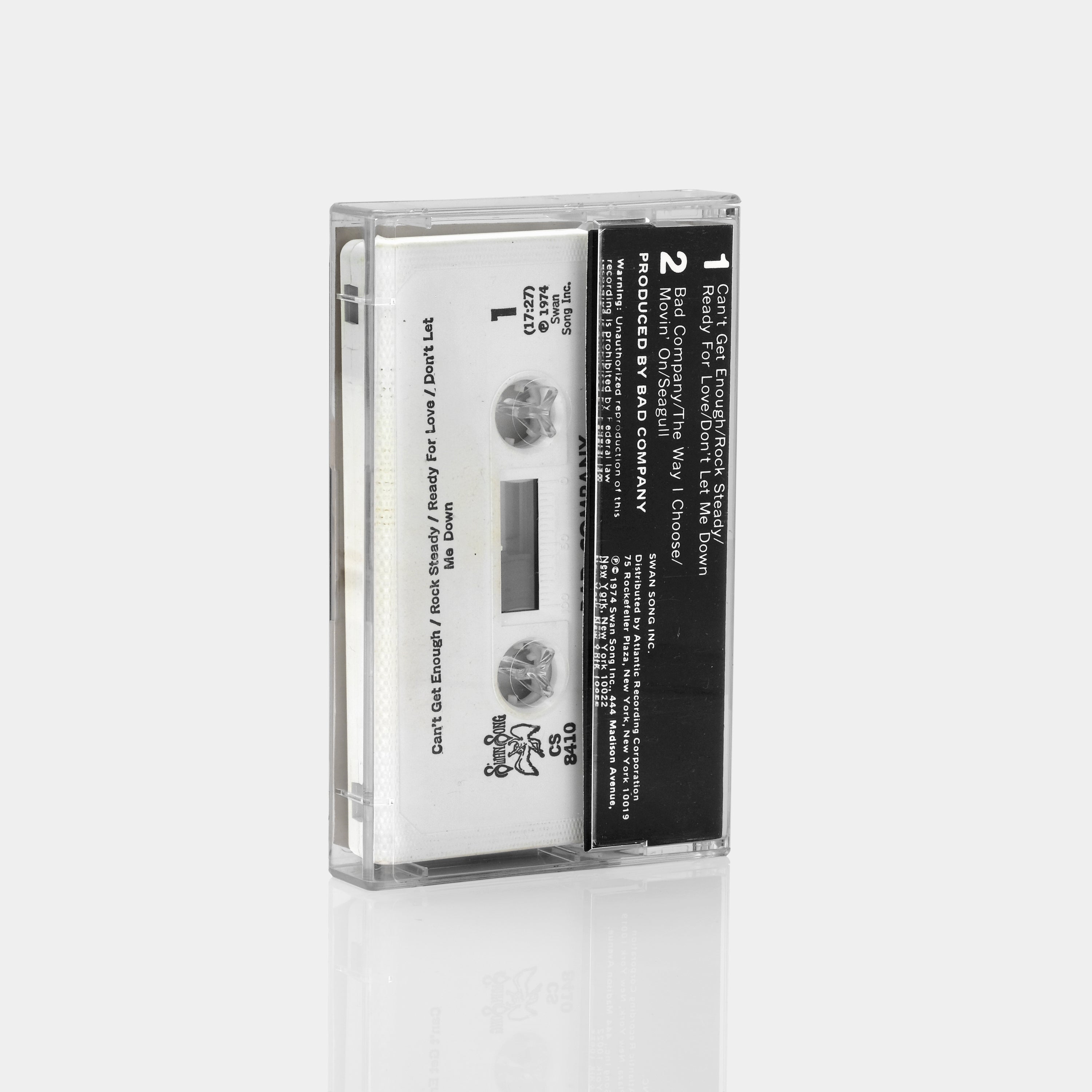 Bad Company - Bad Company Cassette Tape