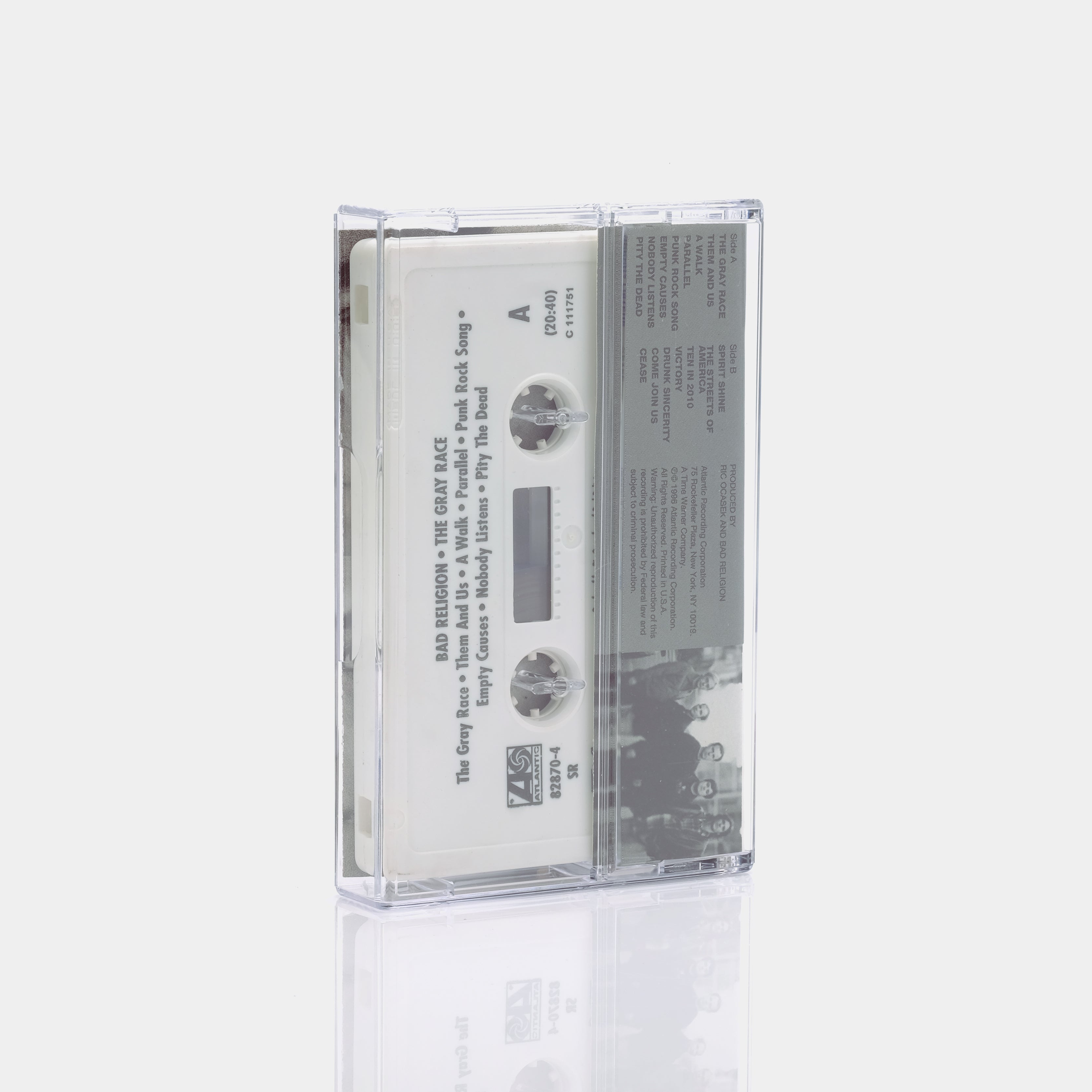 The Gray Race - Bad Religion Cassette Tape
