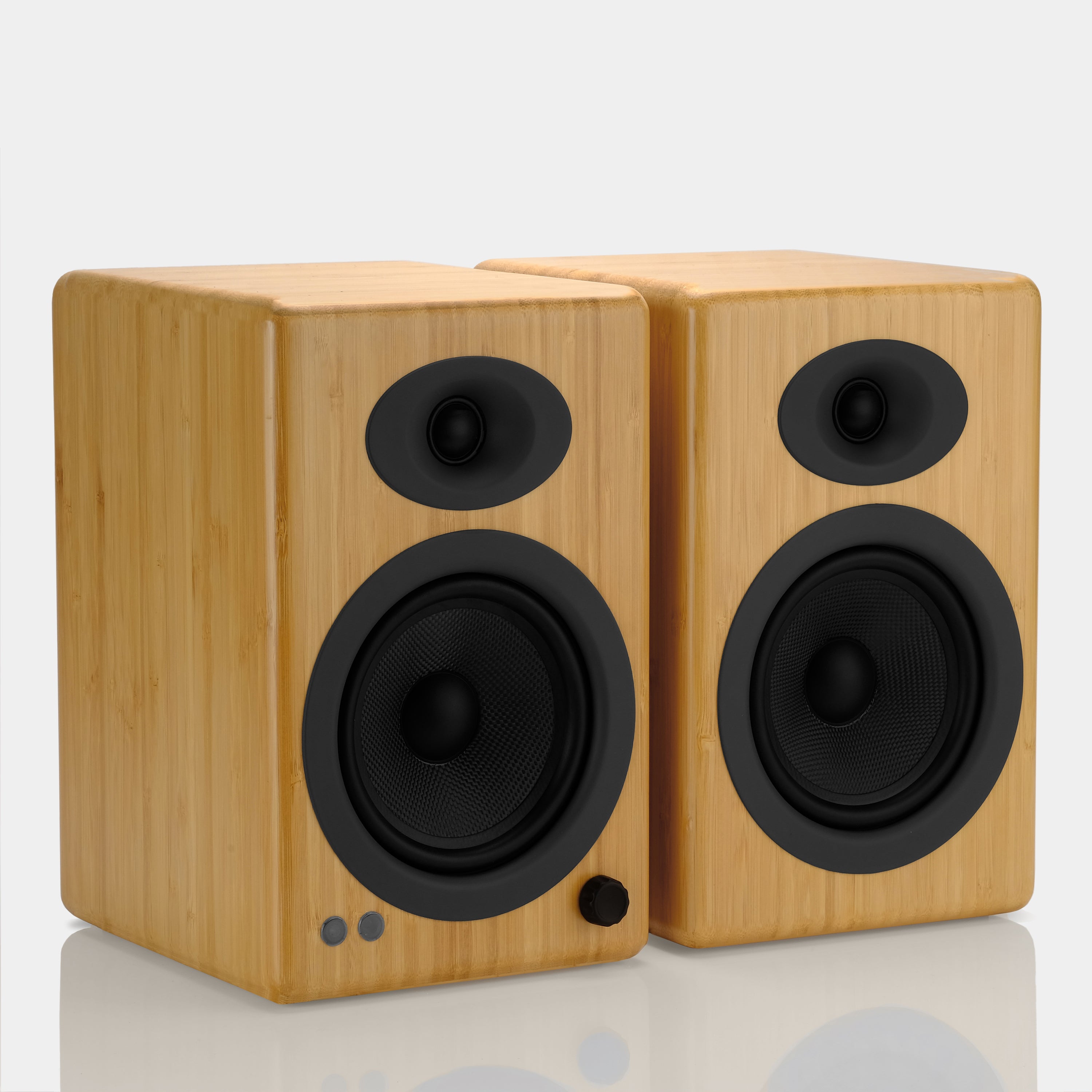 Audioengine A5+ Bamboo Wireless Home Music System With Bluetooth