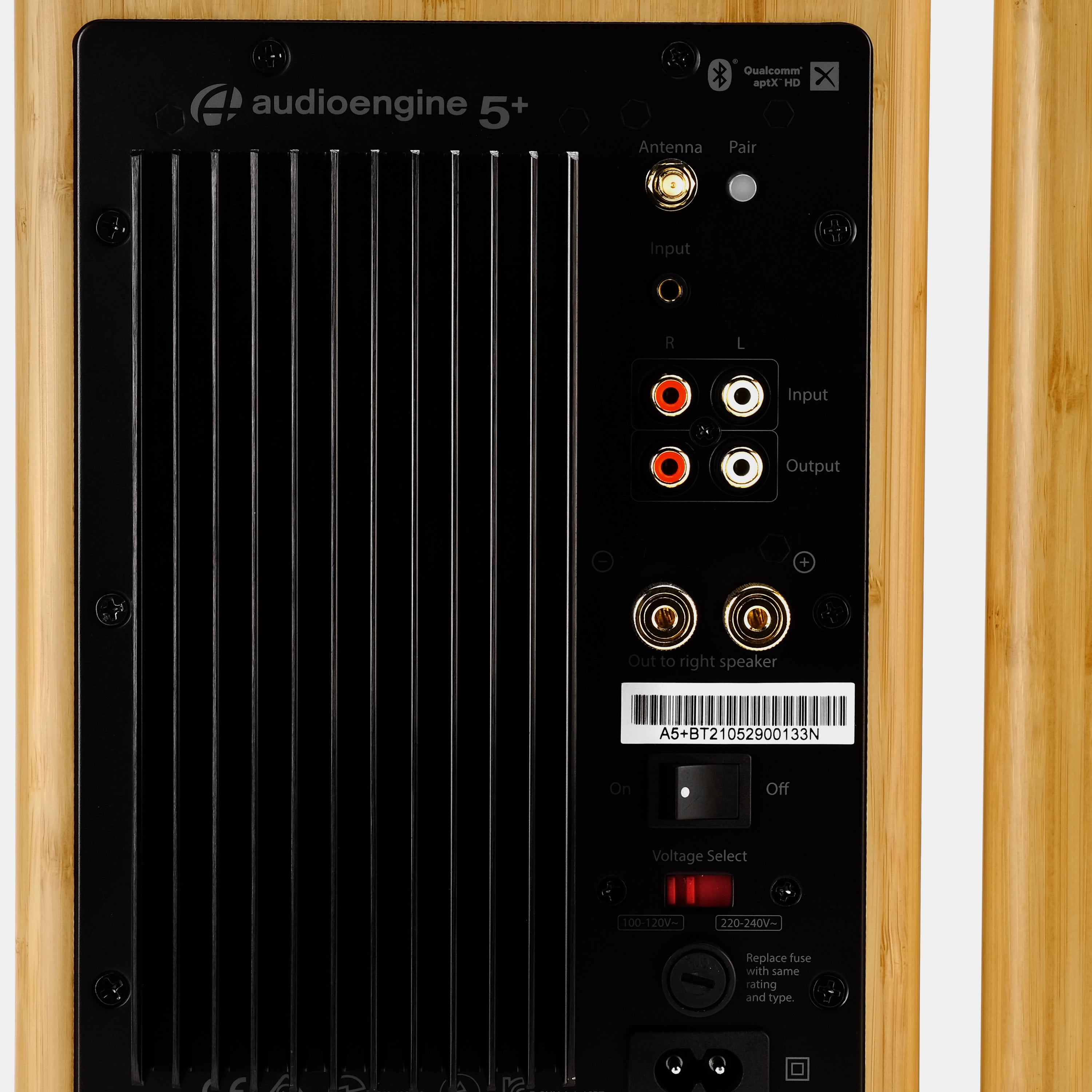 Audioengine Bamboo Wireless Home Music With Bluetooth