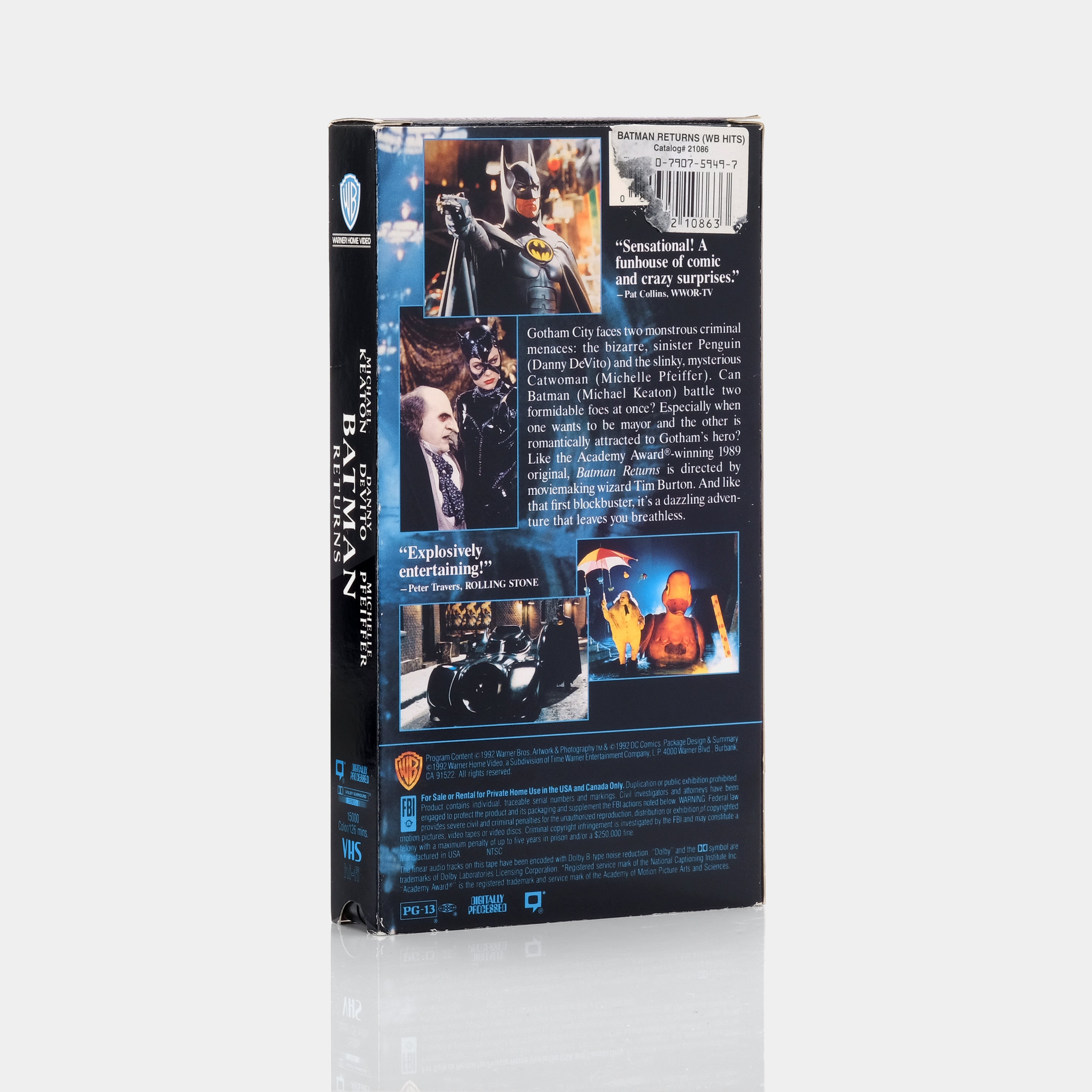 Batman Returns VHS Tape