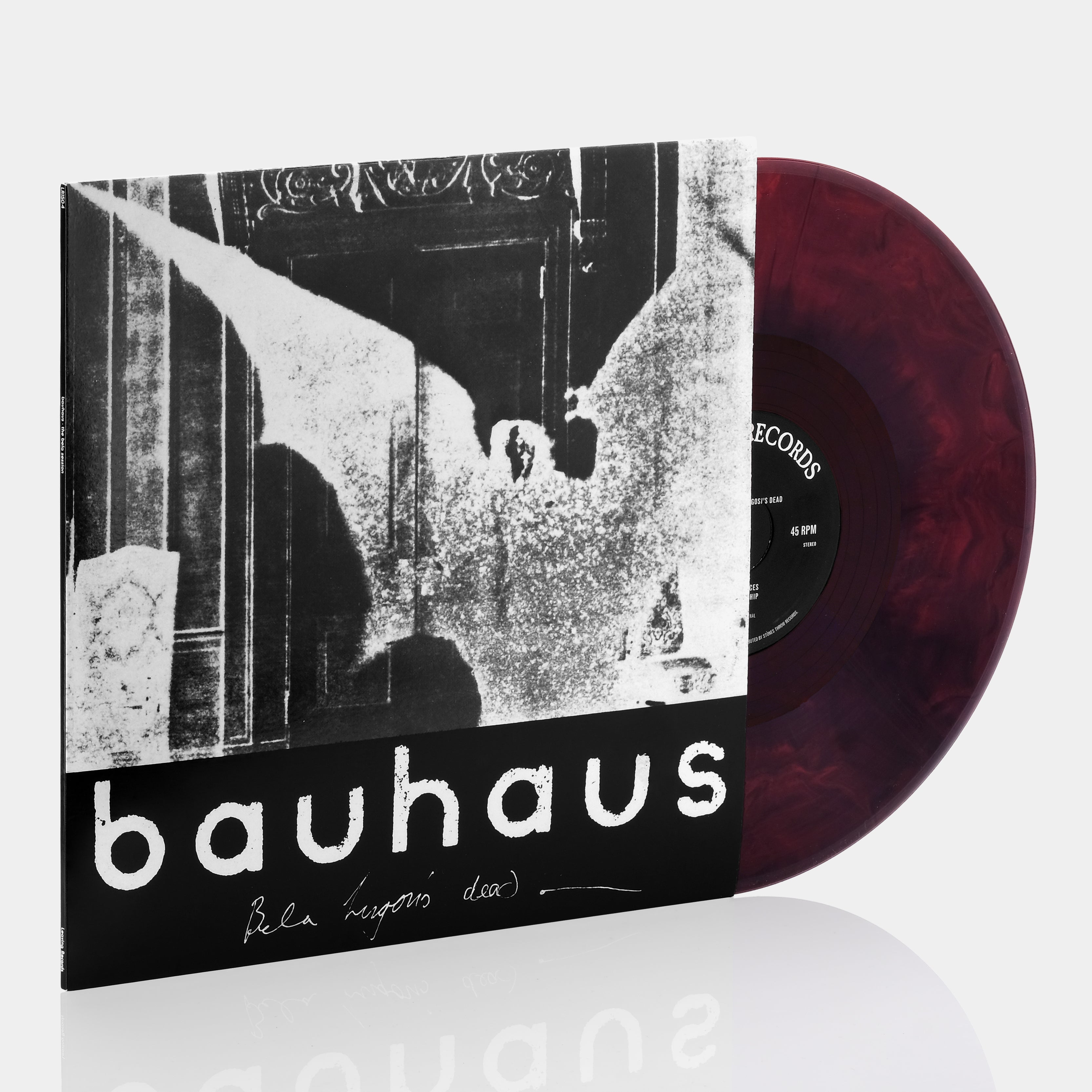 Bauhaus - The Bela Session EP Red & Black Vinyl Record