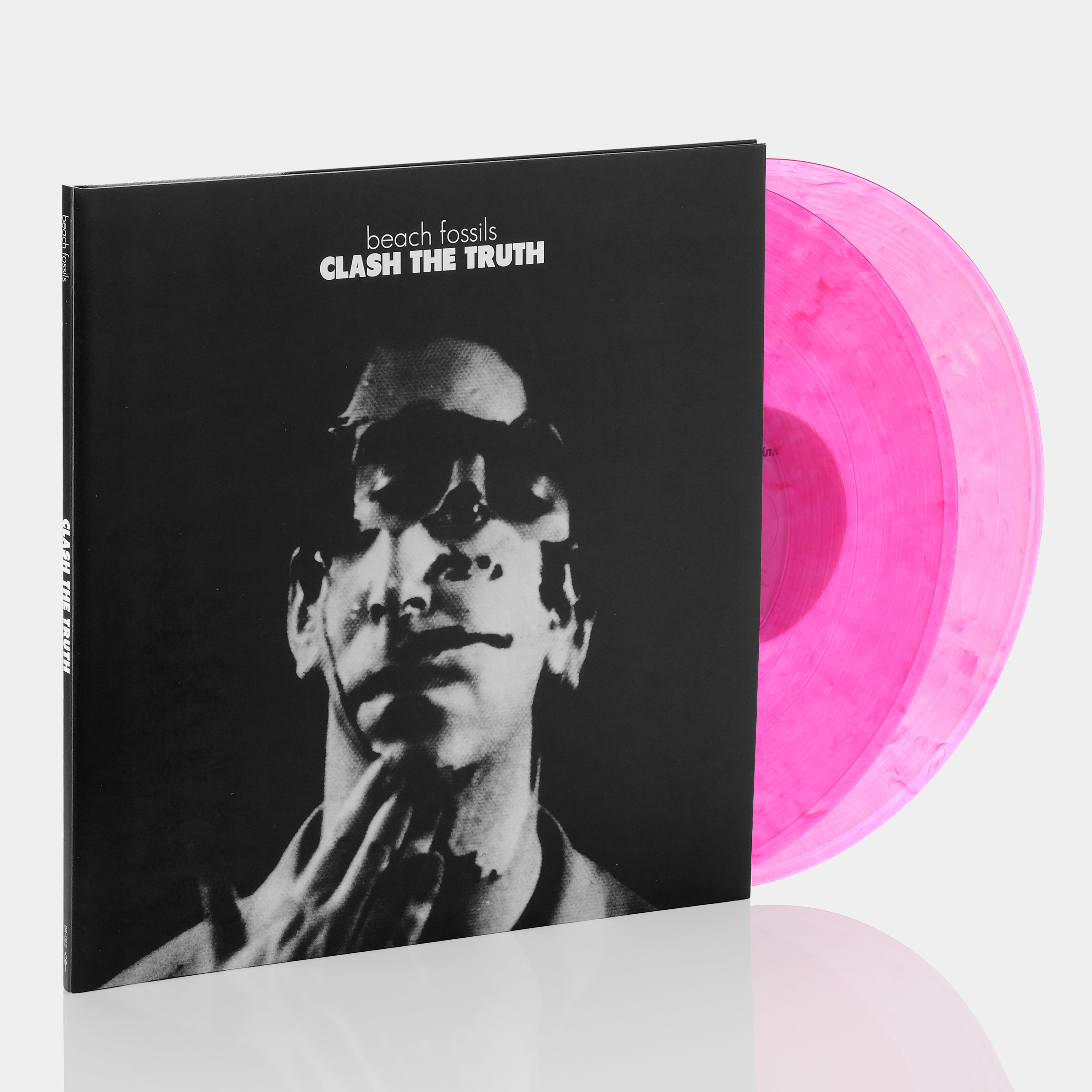 Beach Fossils - Clash The Truth + Demos 2xLP Pink Vinyl Record