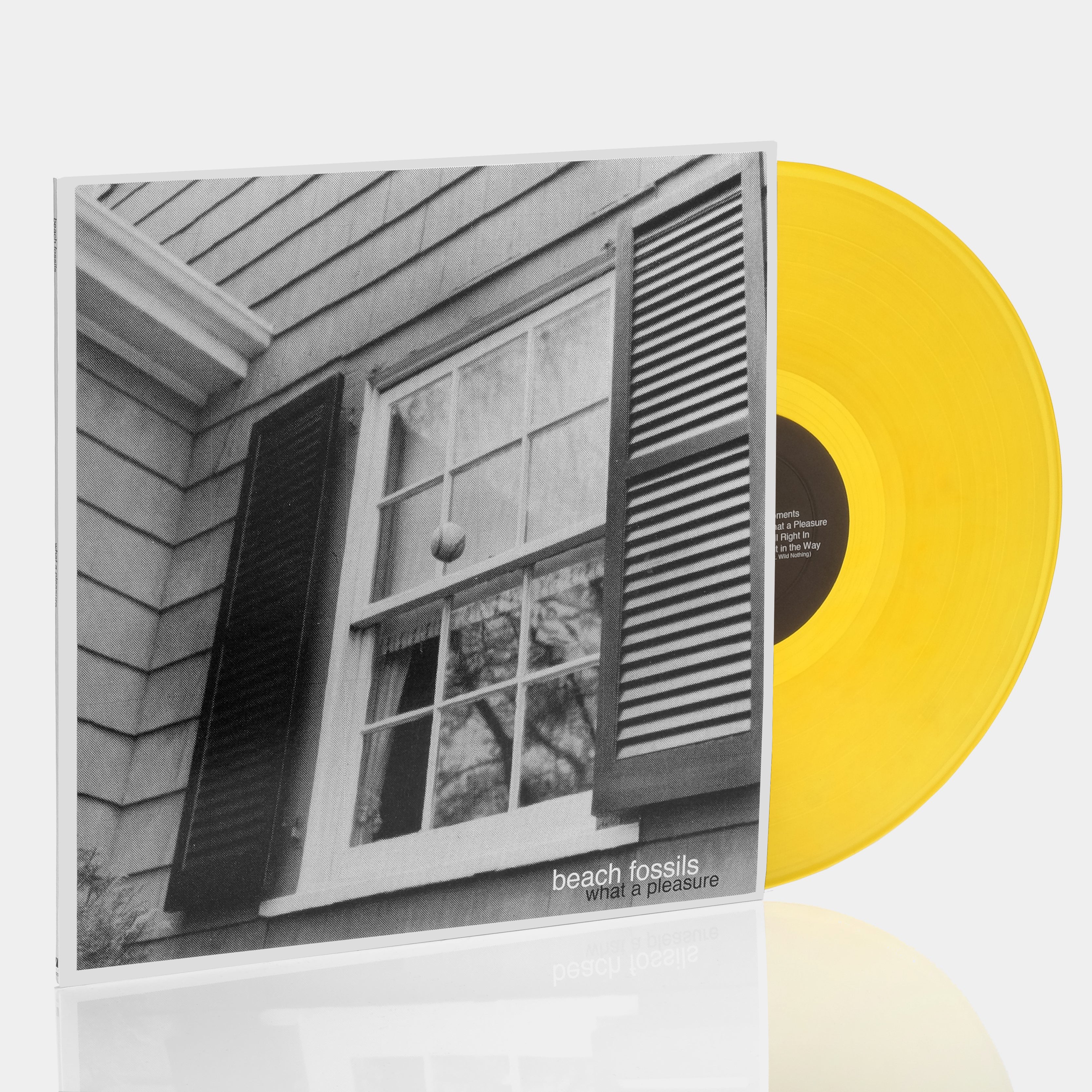 Beach Fossils - What A Pleasure (Limited Edition) LP Yellow Vinyl Record