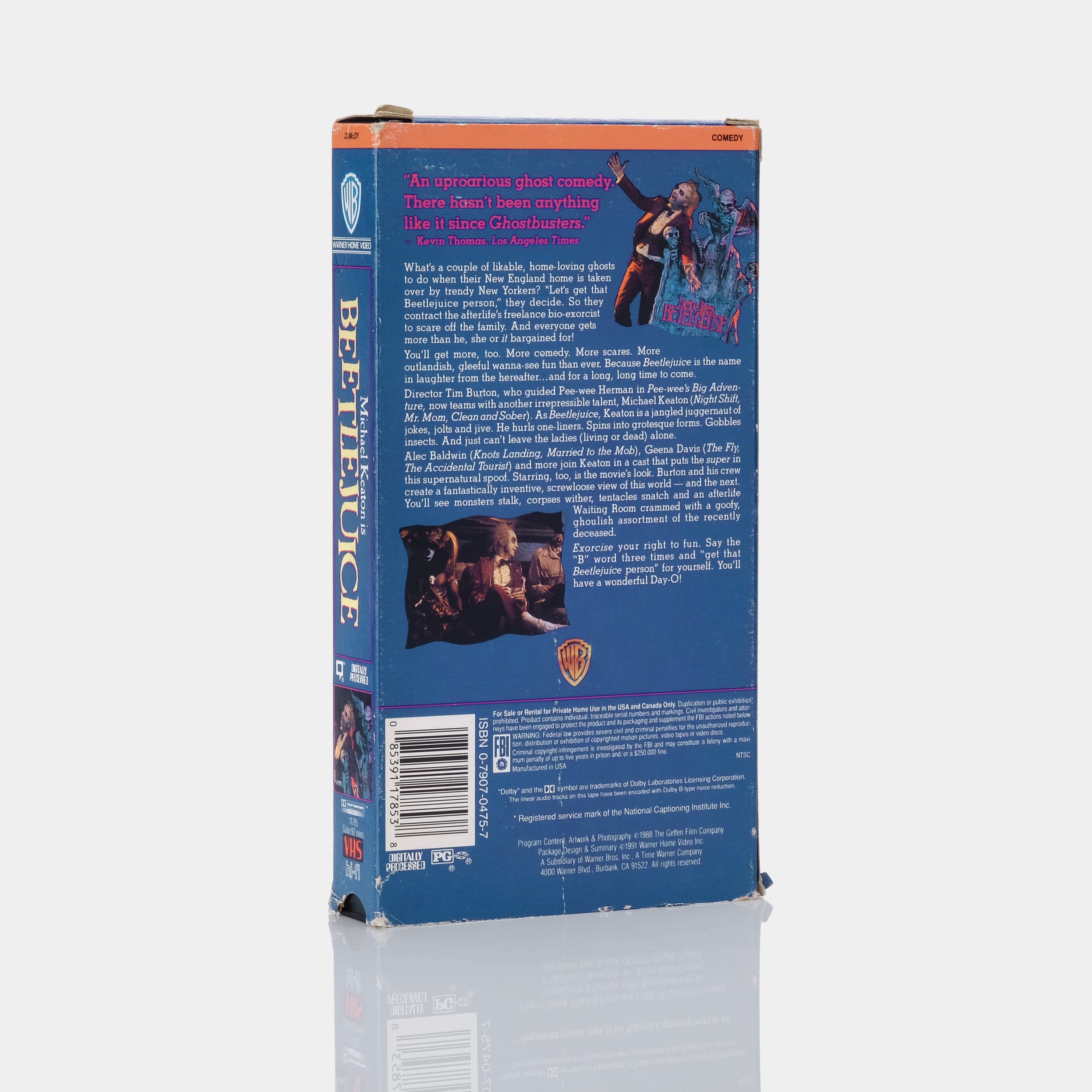 Beetlejuice VHS Tape