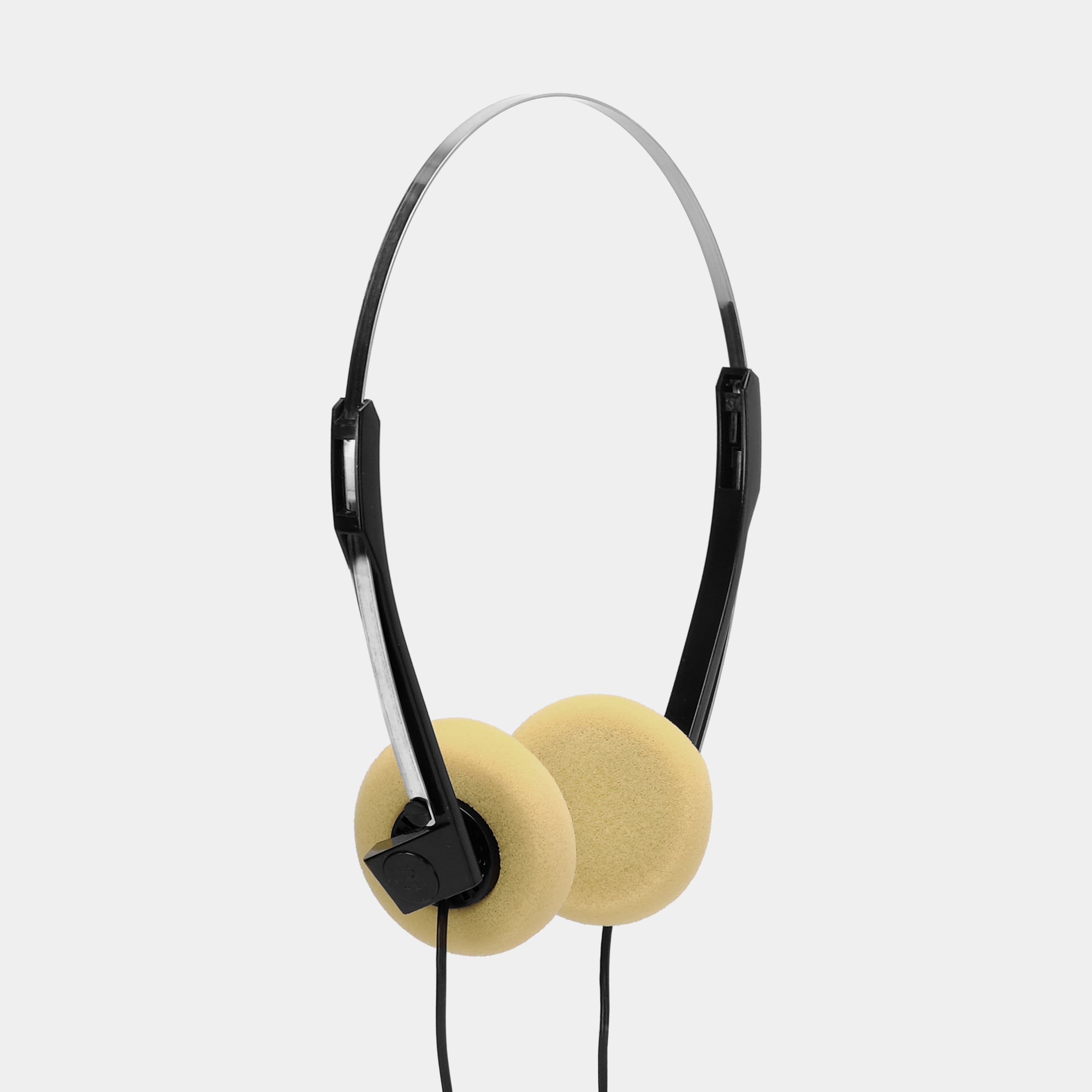 Retro Foam On Ear Headphones