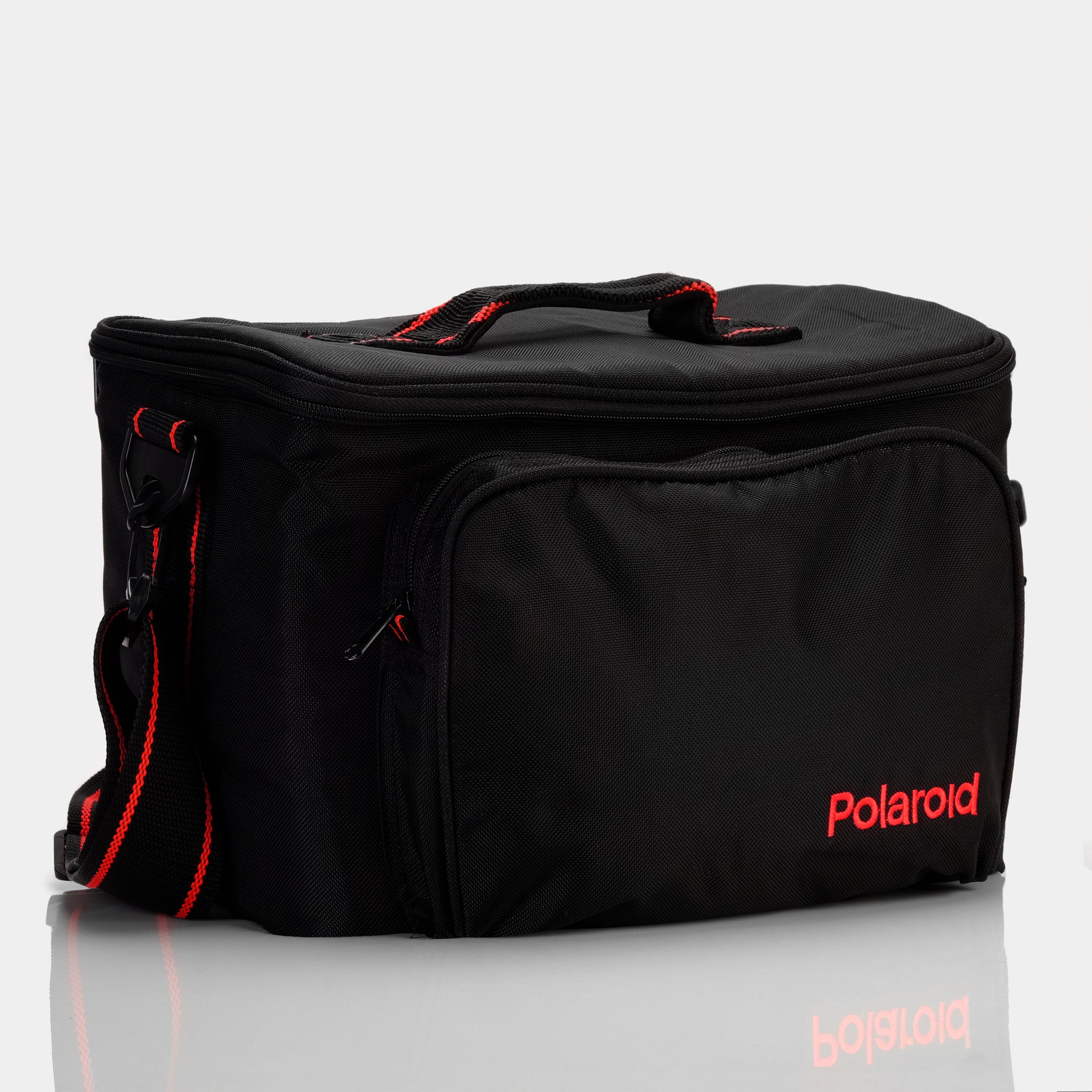 Red & Black Polaroid Insulated Camera Bag
