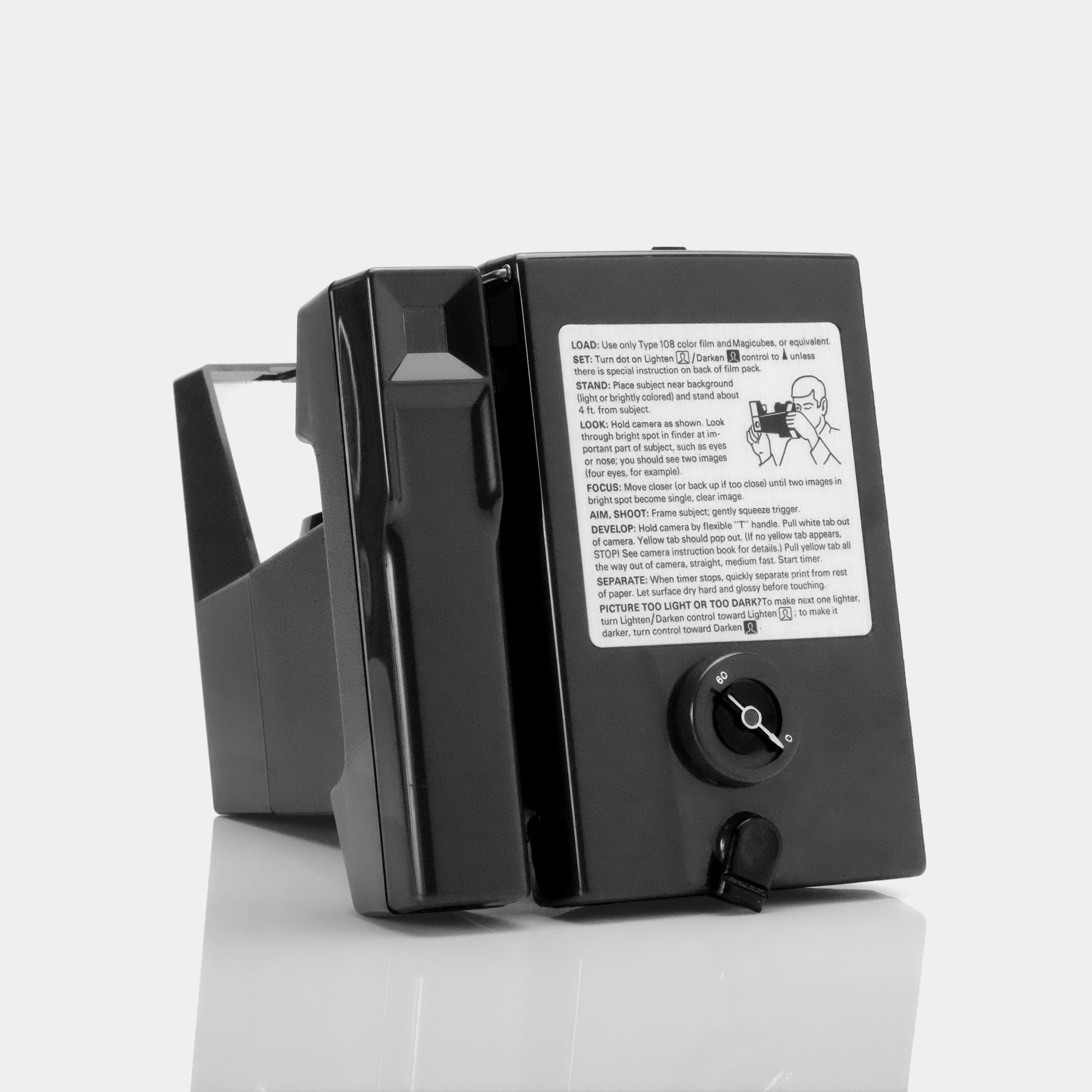 Polaroid Big Shot Packfilm Camera With Original Case