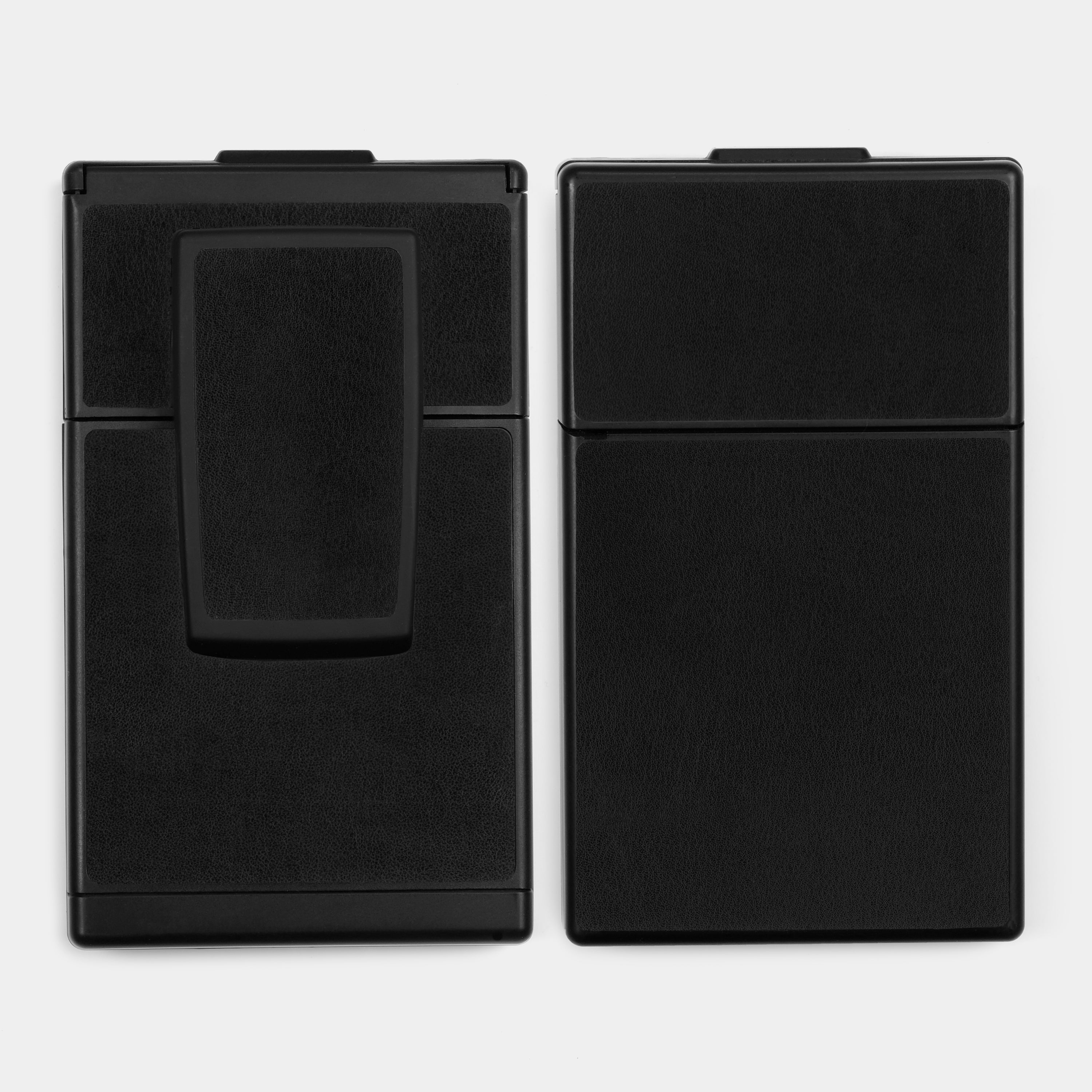 SX-70/SLR-680 Black Leather Folding Camera Skins