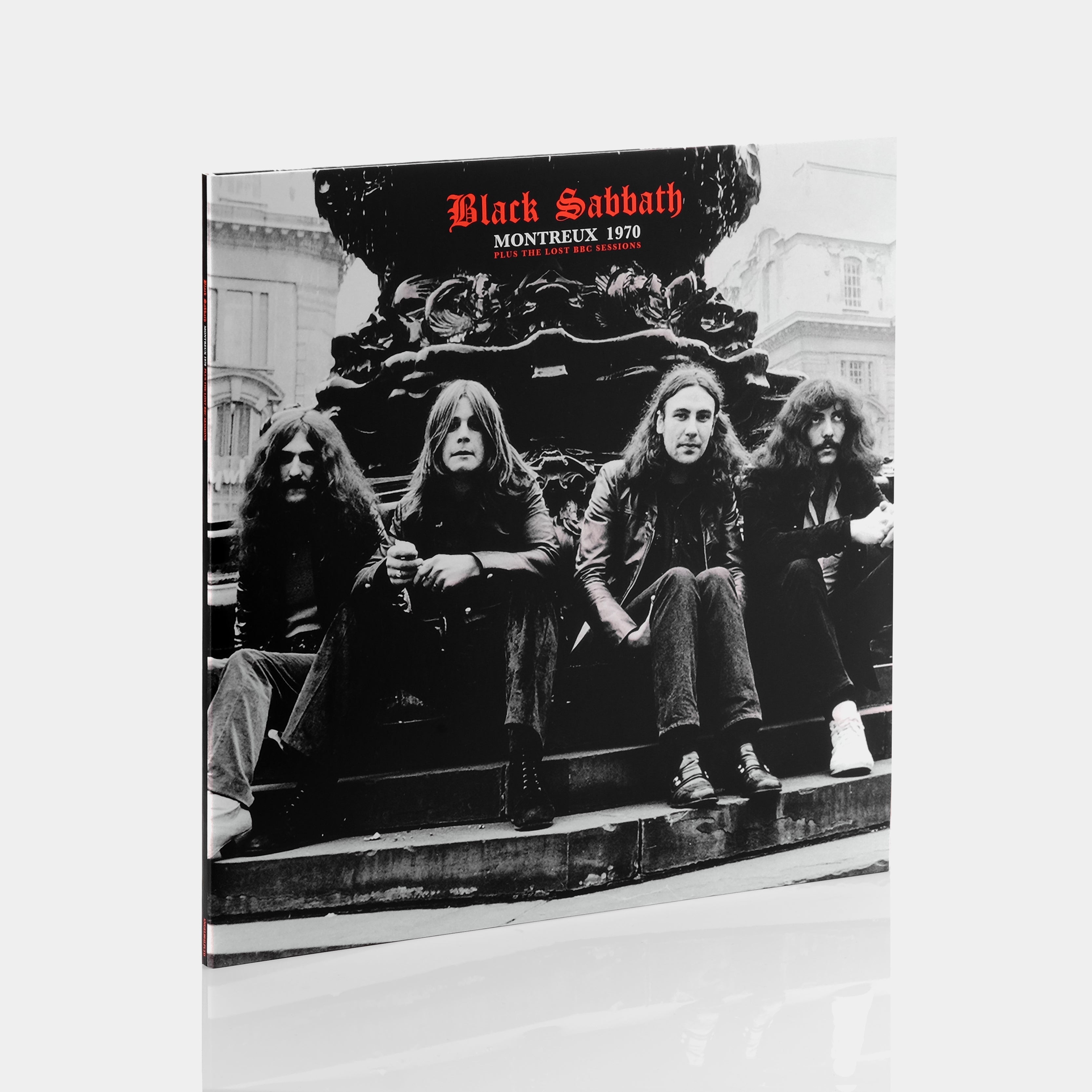 Black Sabbath - Montreux 1970 Plus The Lost BBC Sessions 2xLP Clear/Red Splatter Vinyl Record