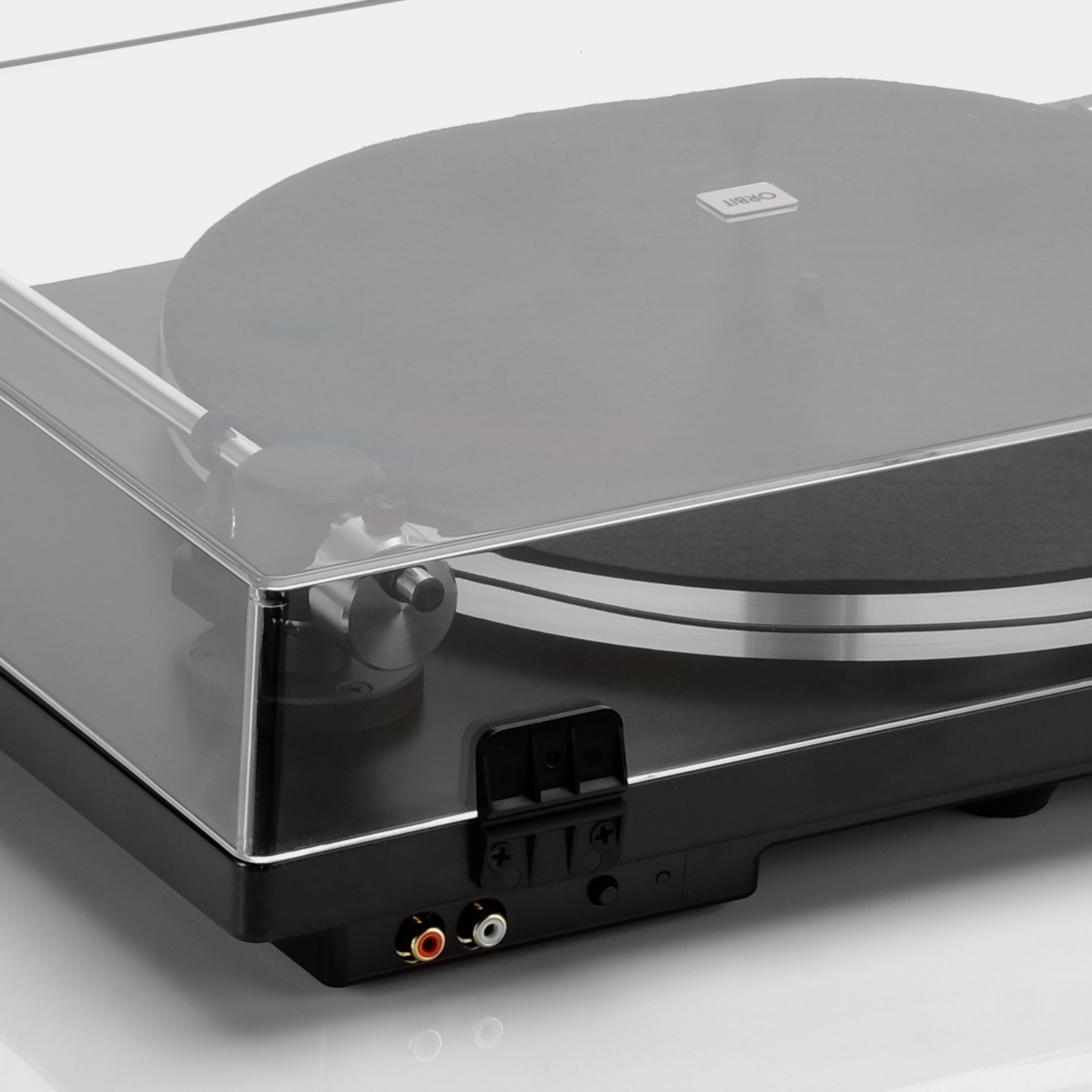 Orbit Plus (Gen 1) Black Turntable with Built-in Preamp by U-Turn Audio
