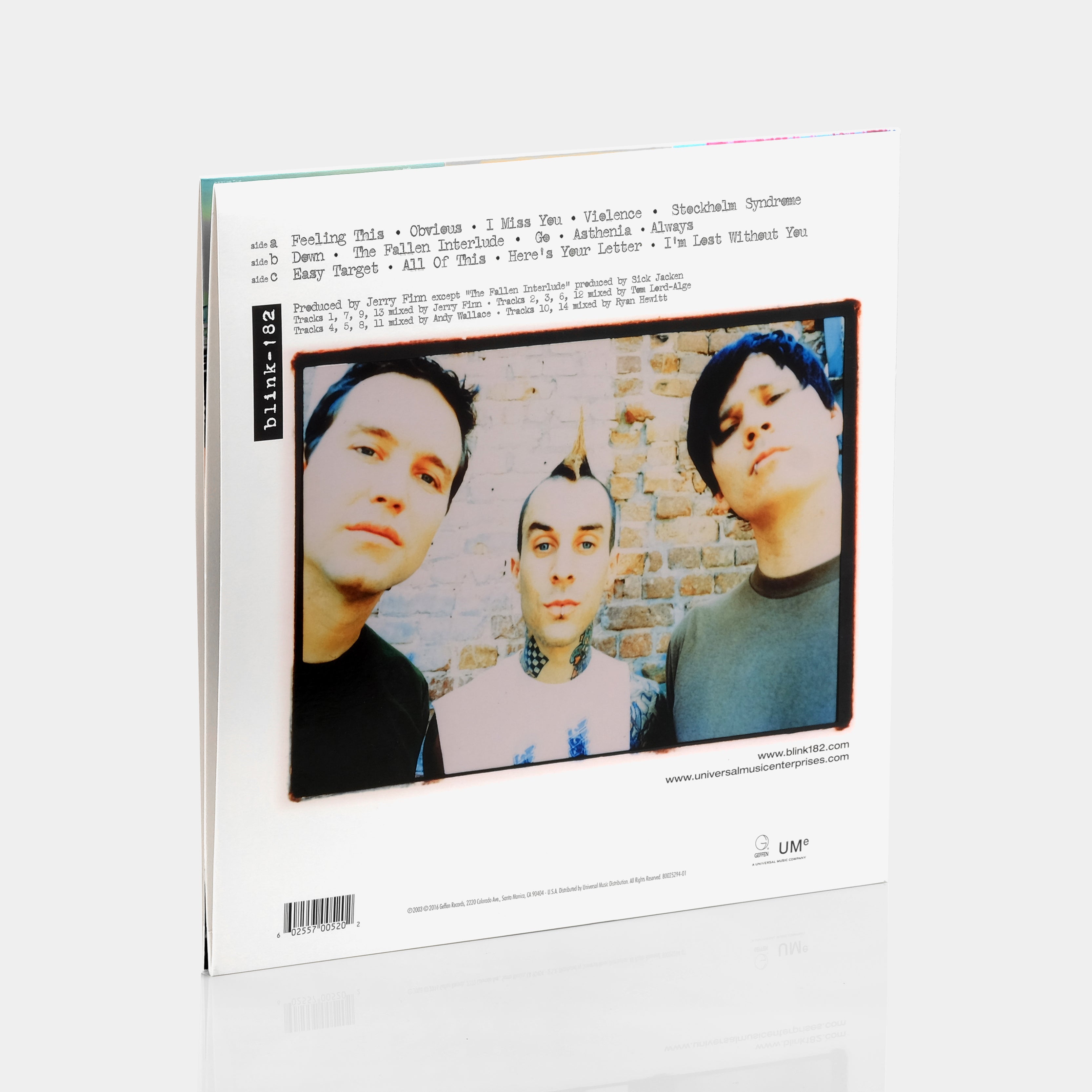 Blink-182 - Blink-182 2xLP Vinyl Record