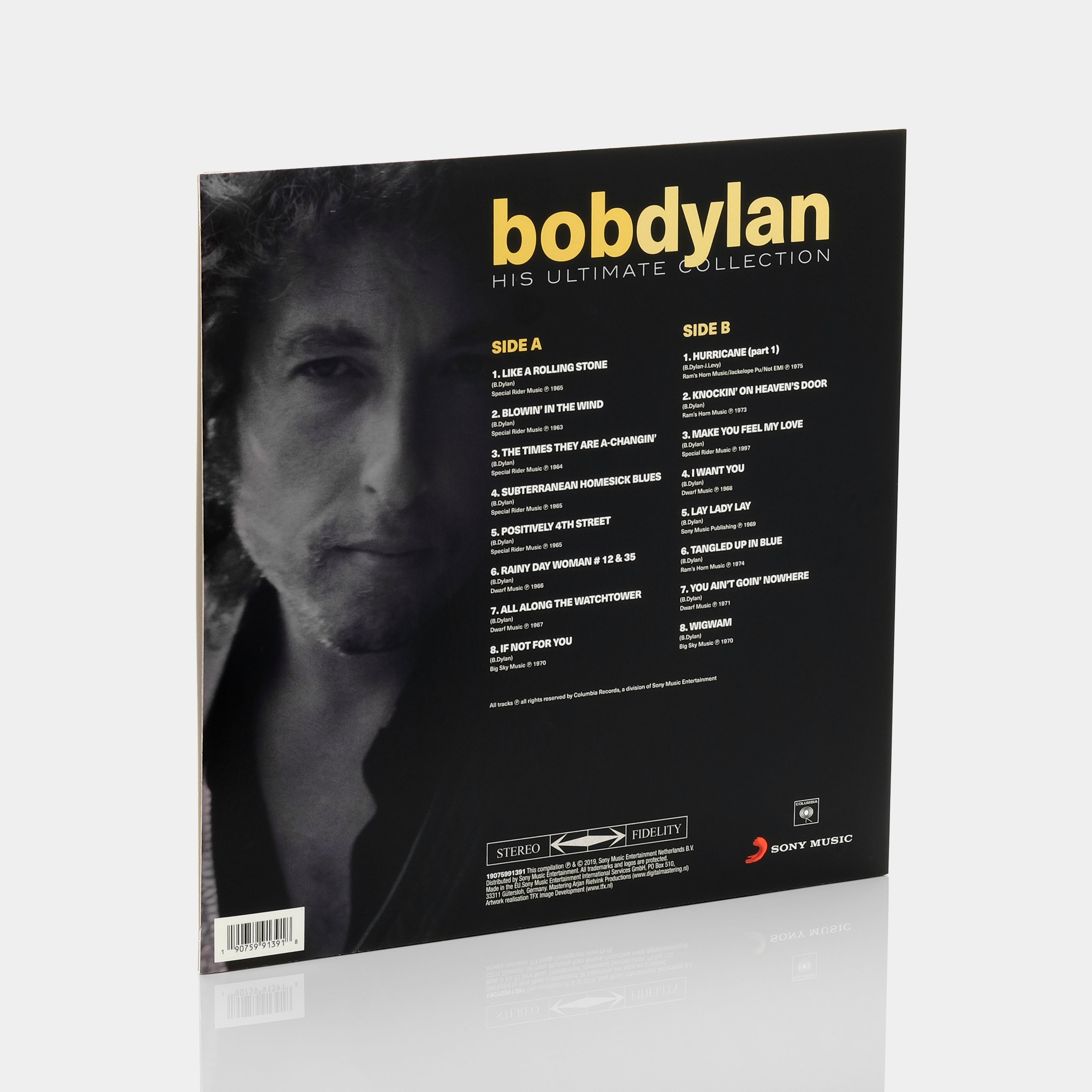 Bob Dylan - His Ultimate Collection LP Vinyl Record