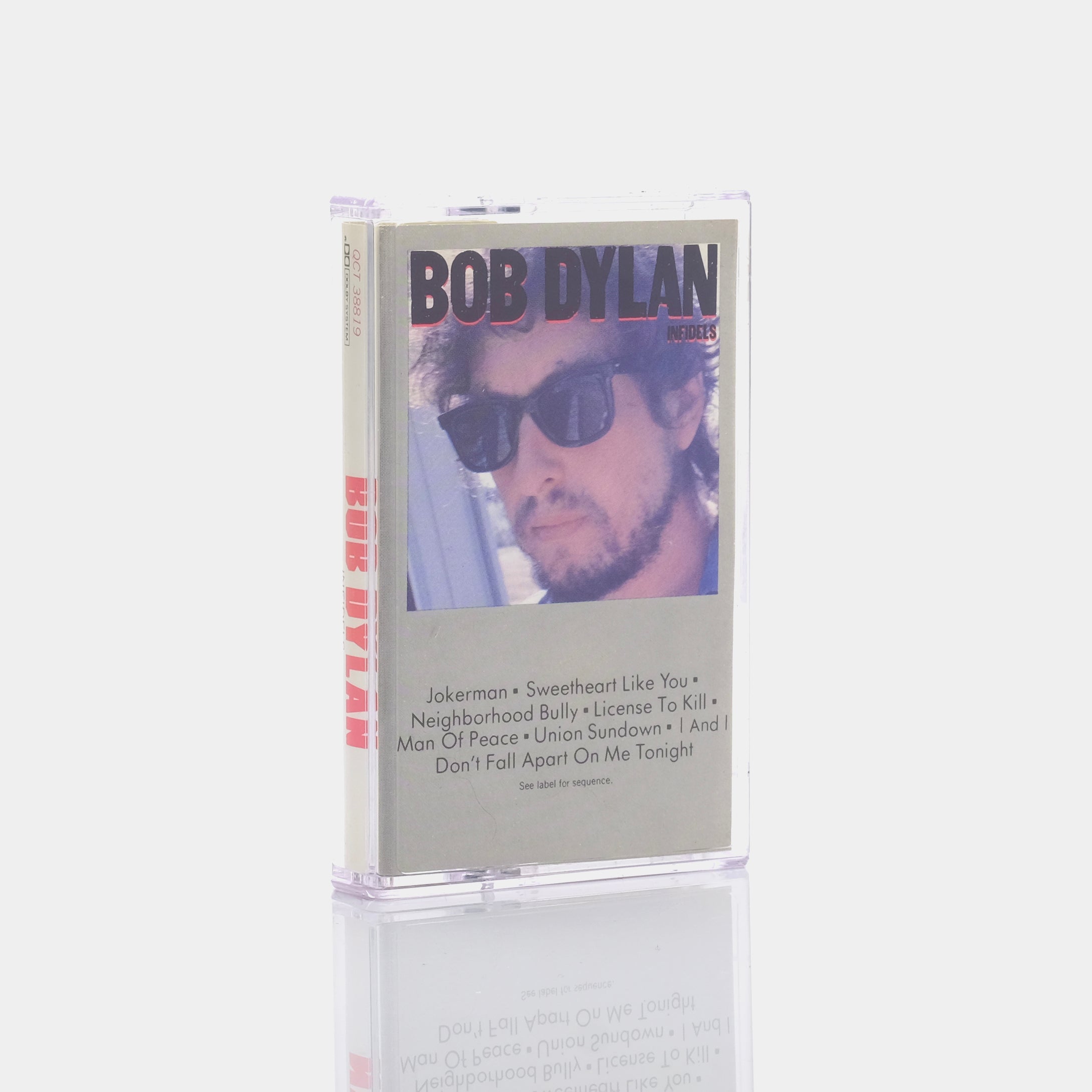 Bob Dylan  - Infidels Cassette Tape