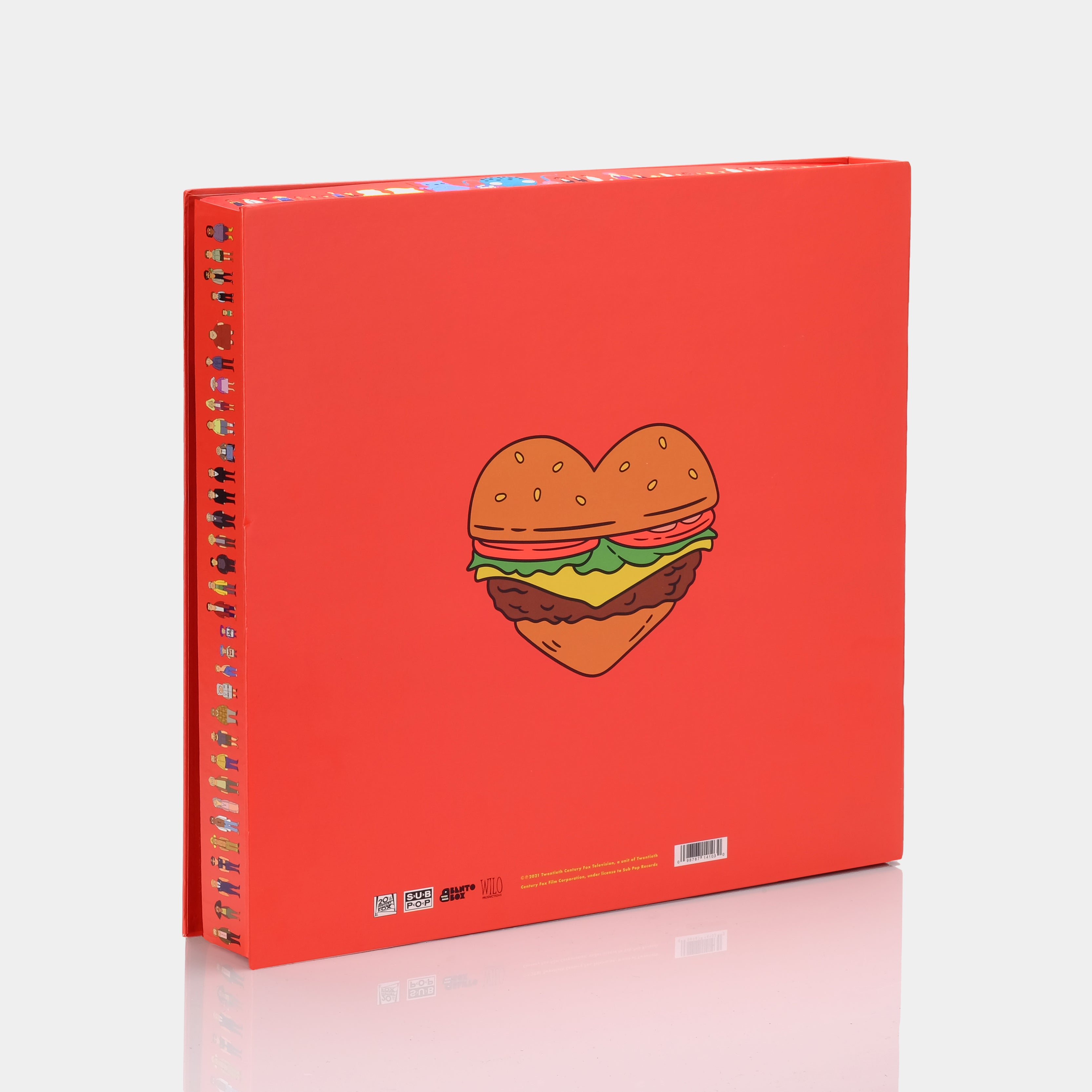 Bob's Burgers - The Bob's Burgers Music Album (Vol. 2) 3xLP Multicolored Vinyl Record Deluxe Box Set