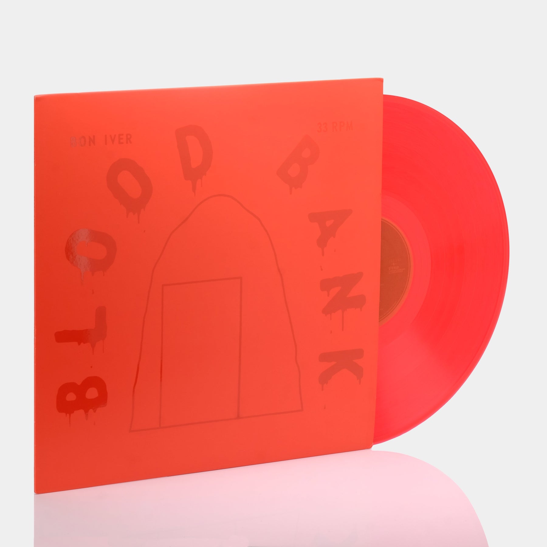 Bon Iver Blood Bank (10th Anniversary Edition) LP Red Vinyl Record