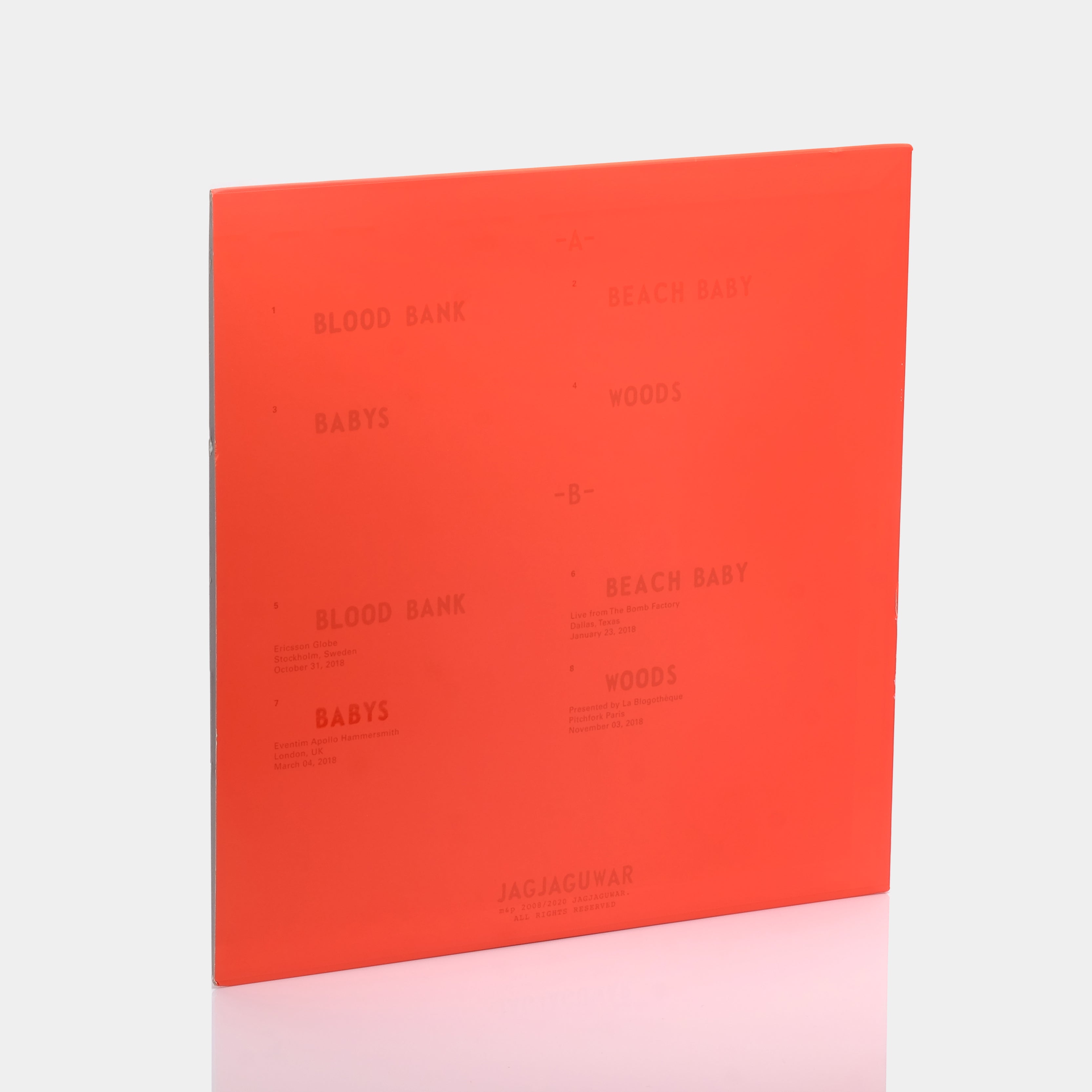 Bon Iver - Blood Bank (10th Anniversary Edition) LP Red Vinyl Record
