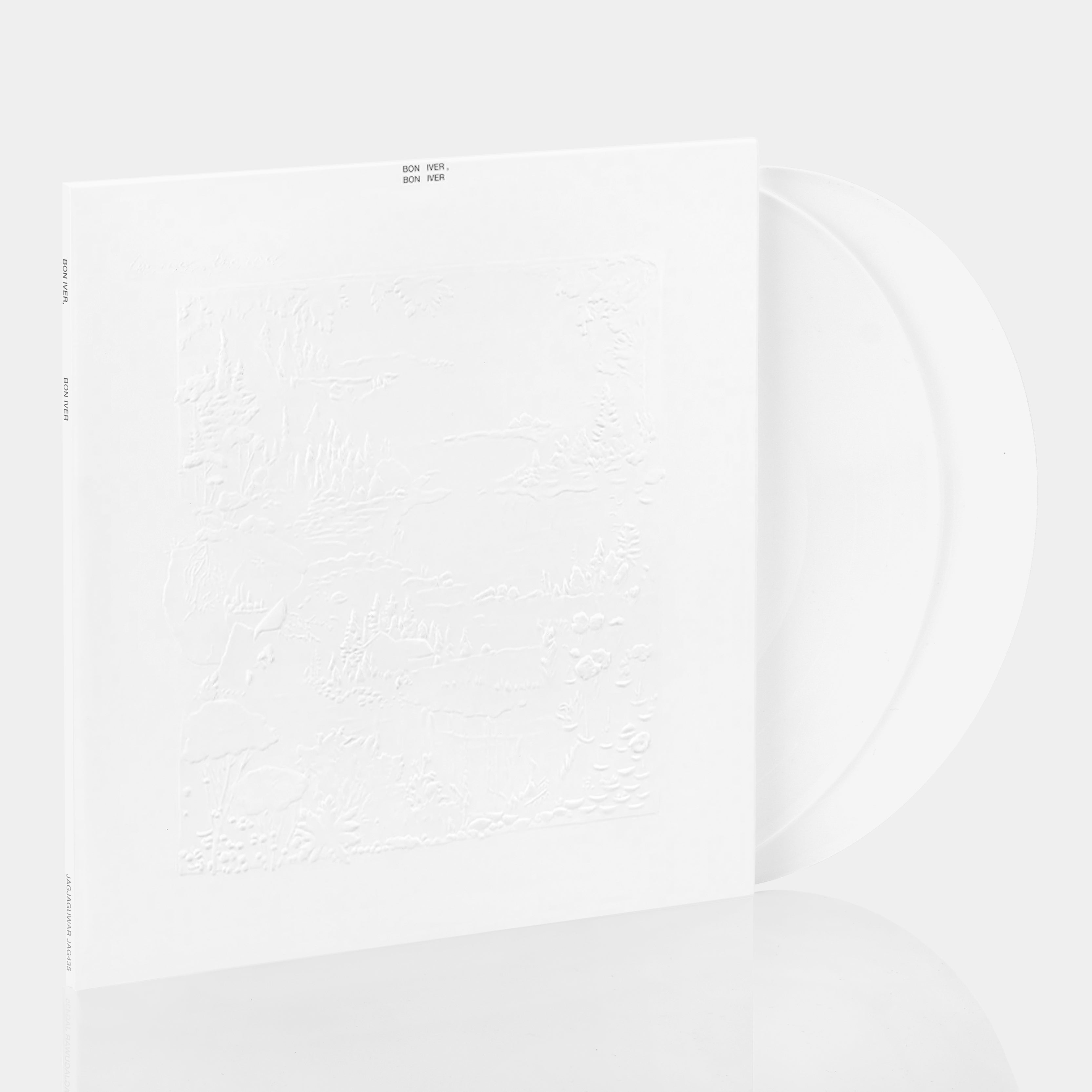 Bon Iver - Bon Iver, Bon Iver 2xLP White Vinyl Record