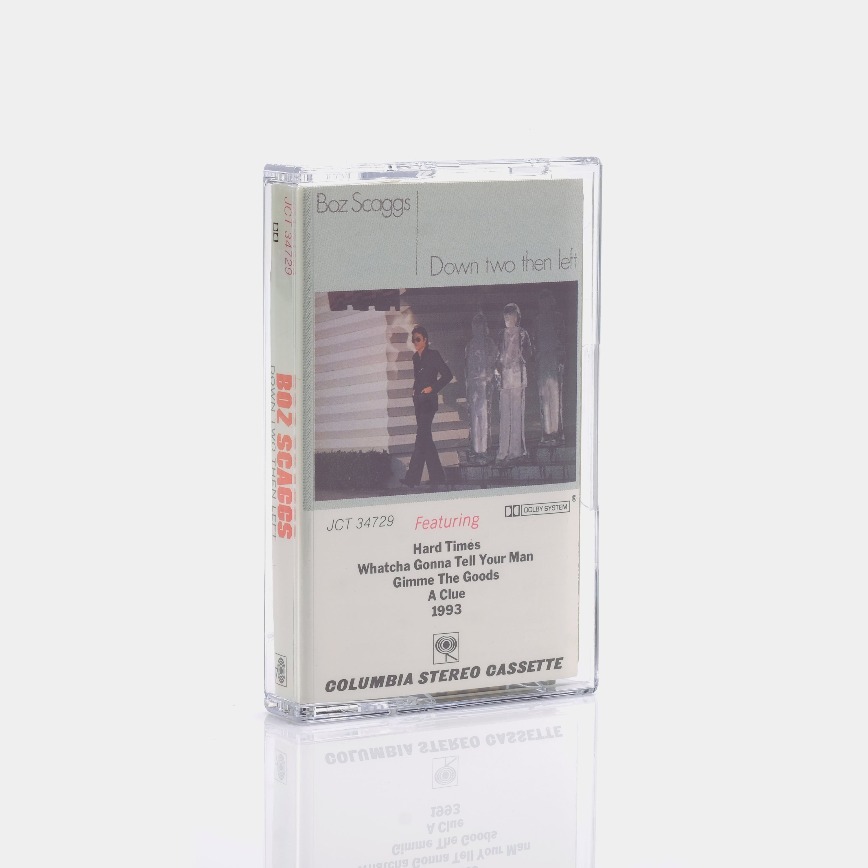 Boz Scaggs - Down Two Then Left Cassette Tape