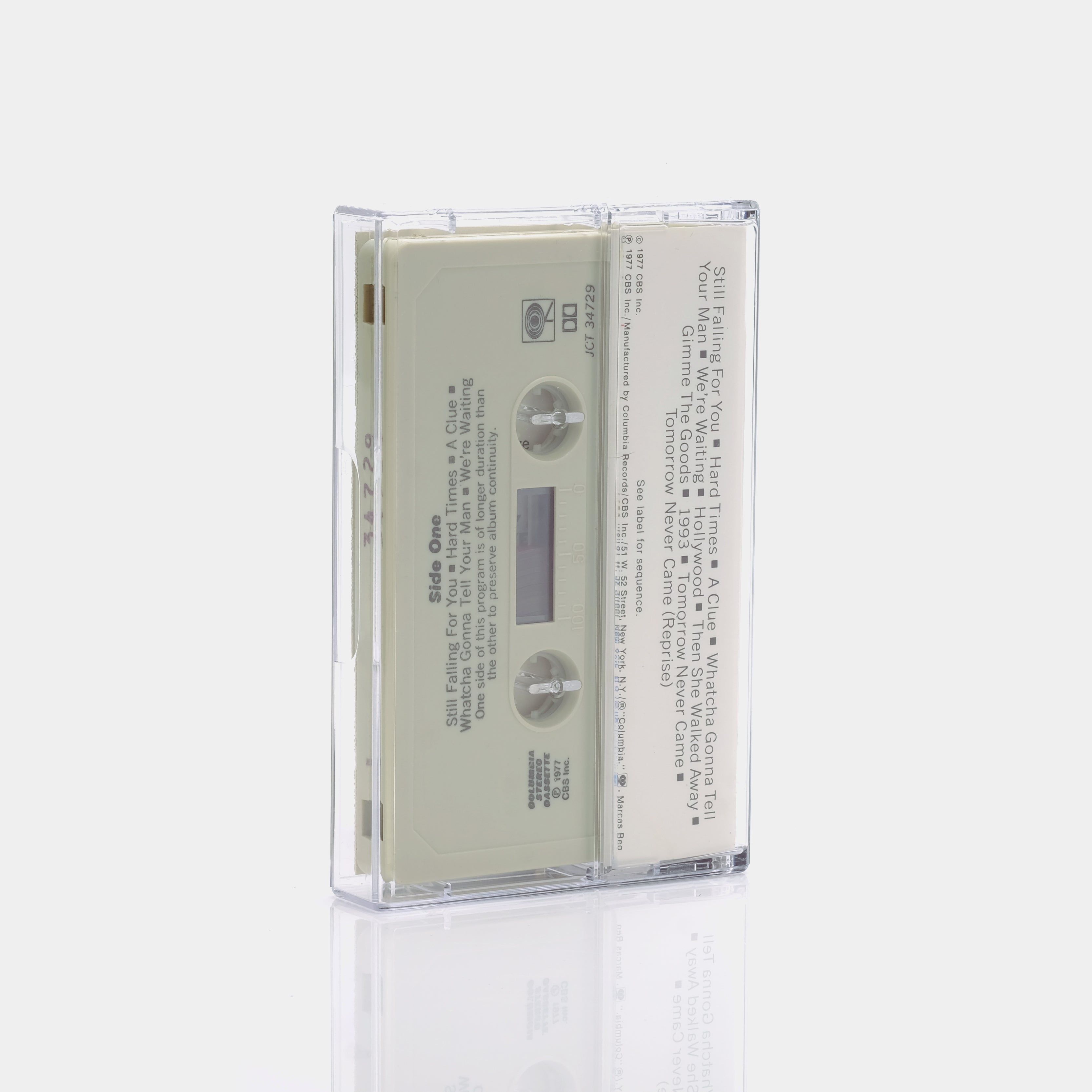 Boz Scaggs - Down Two Then Left Cassette Tape