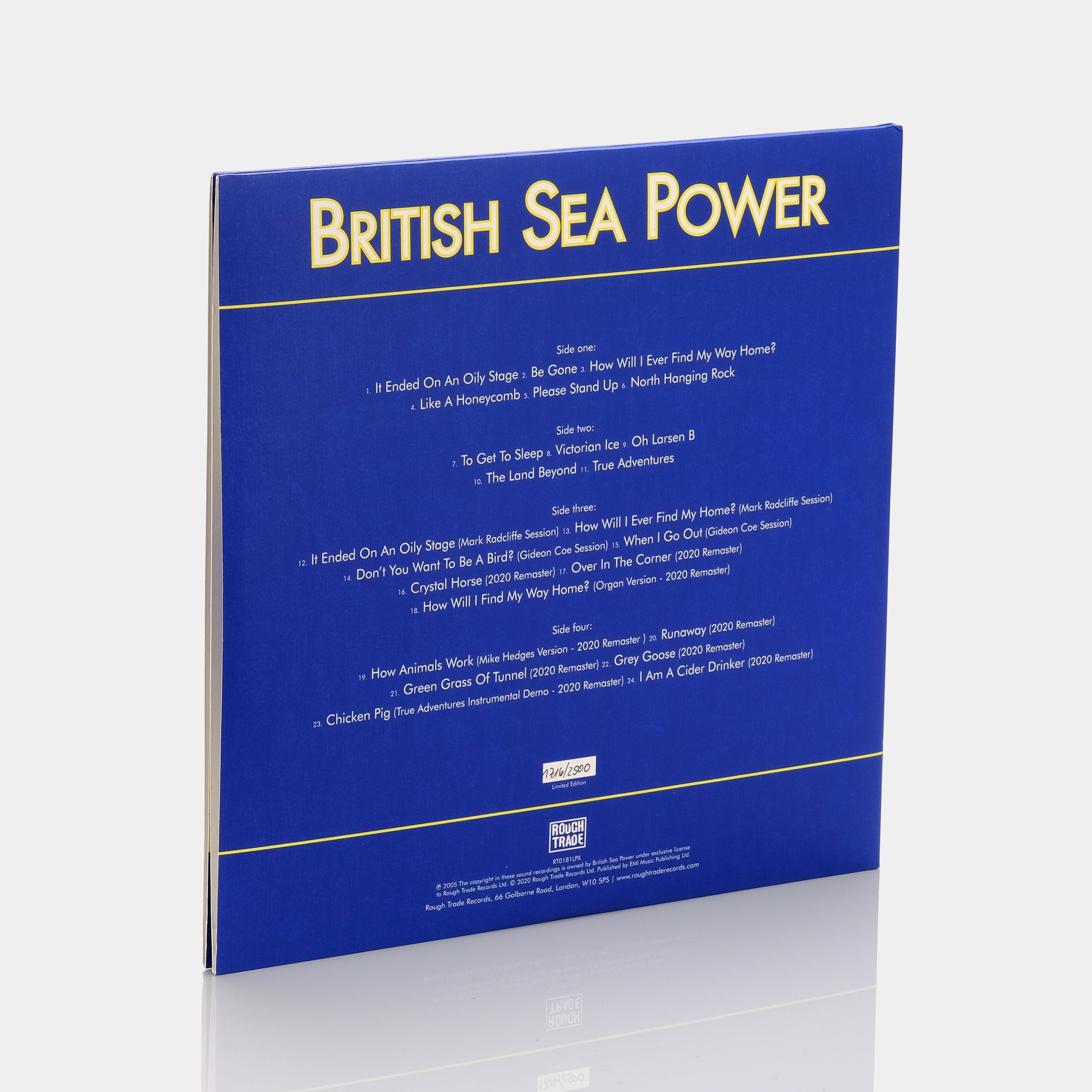 British Sea Power - Open Season 2xLP Blue Vinyl Record + Picture Disc
