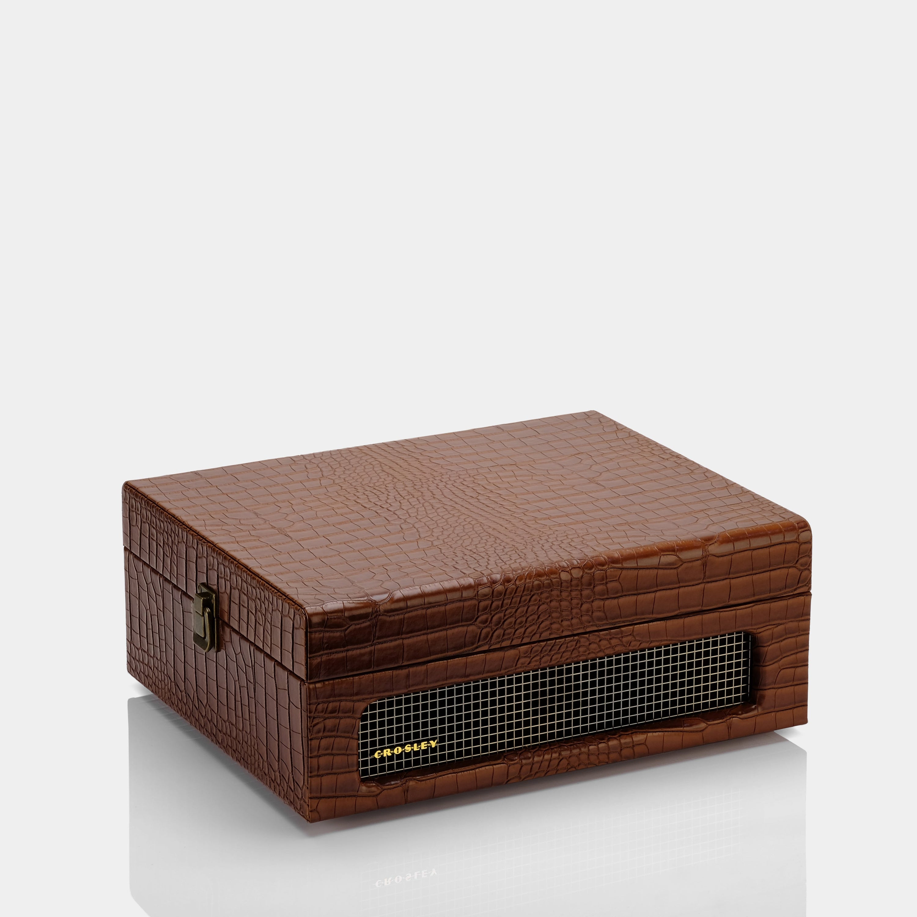Crosley Voyager Brown Portable Turntable with Bluetooth